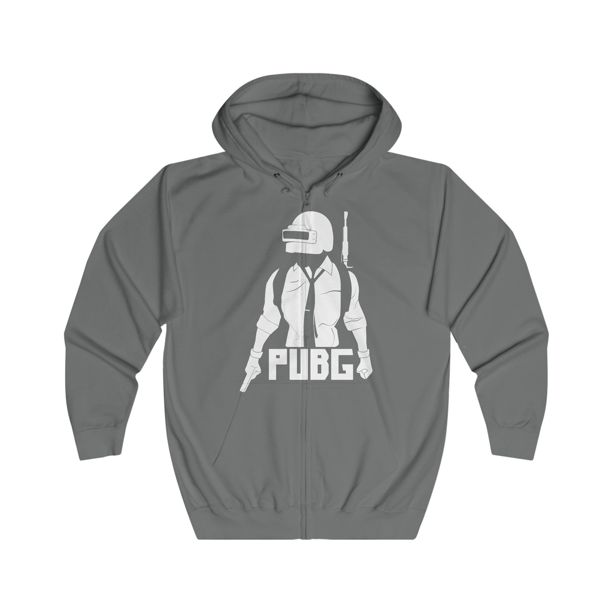 PUBG Unisex Full Zip Hoodie