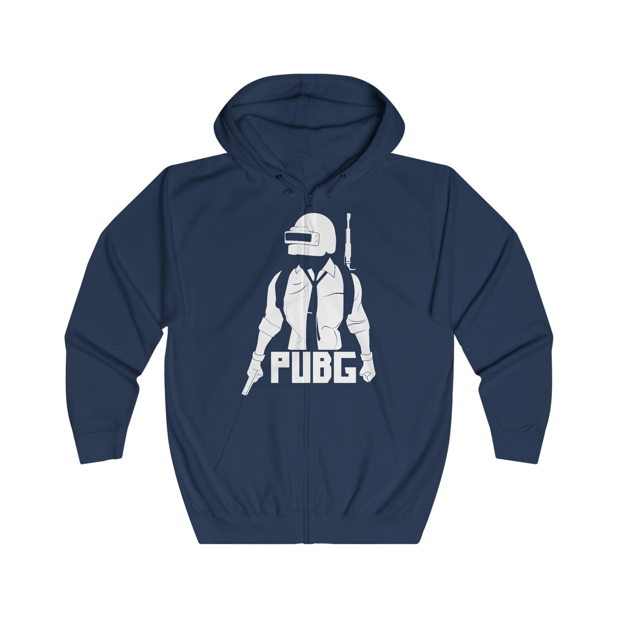 PUBG Unisex Full Zip Hoodie