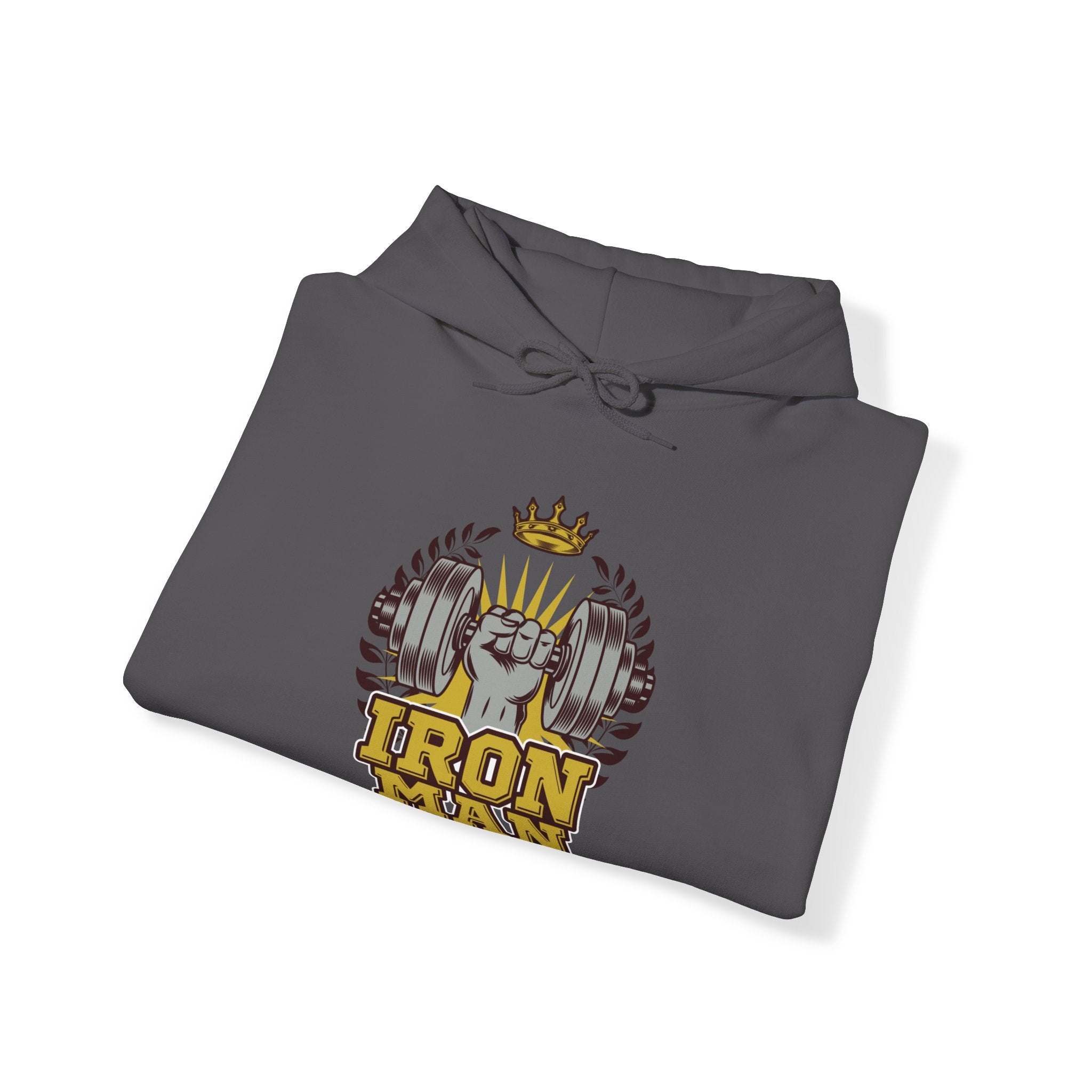 "IronMan Fitness Centre" Unisex Heavy Blend™ Hooded Sweatshirt