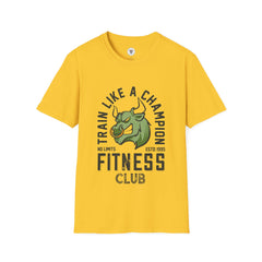 "Train Like A Champion" Unisex Soft style T-Shirt