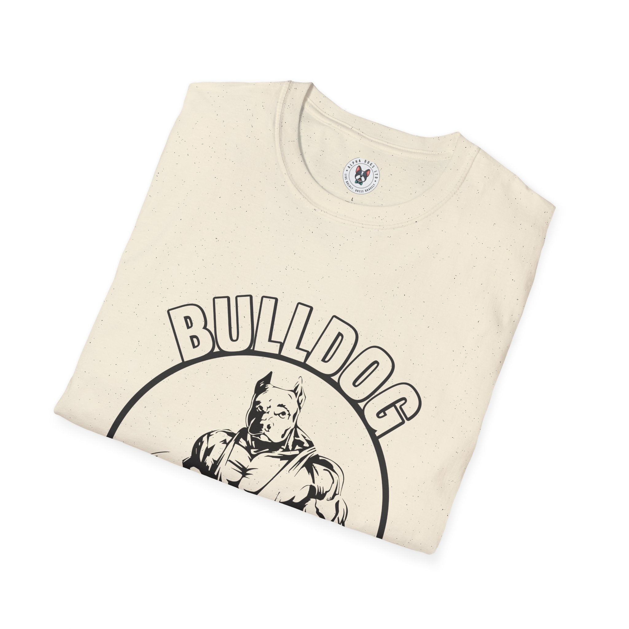 "BullDog Fitness Club" Unisex Soft style T-Shirt