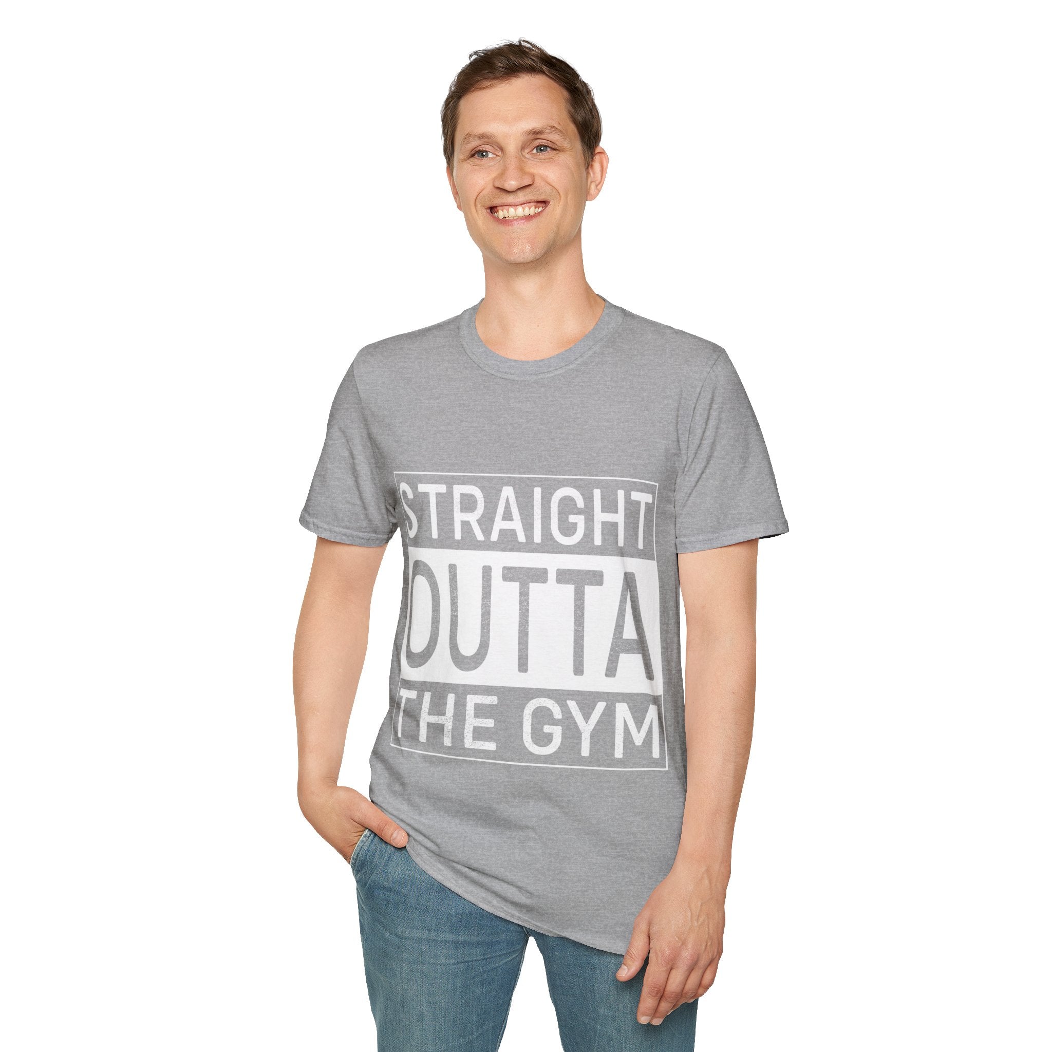 "Straight Outta The Gym" Unisex Soft style T-Shirt