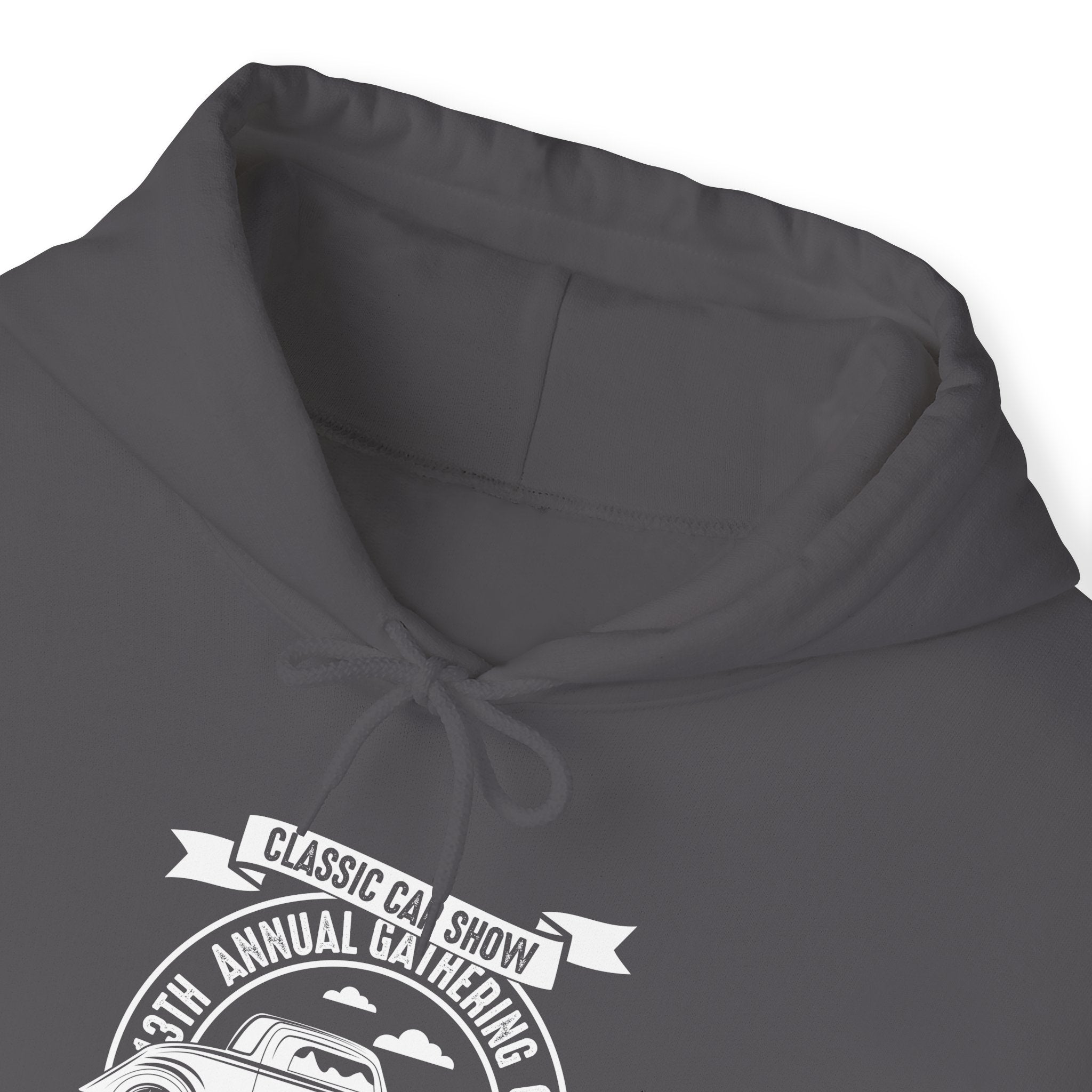 "CLASSIC CAR SHOW COMMUNITY DAY" Unisex Heavy Blend™ Hooded Sweatshirt