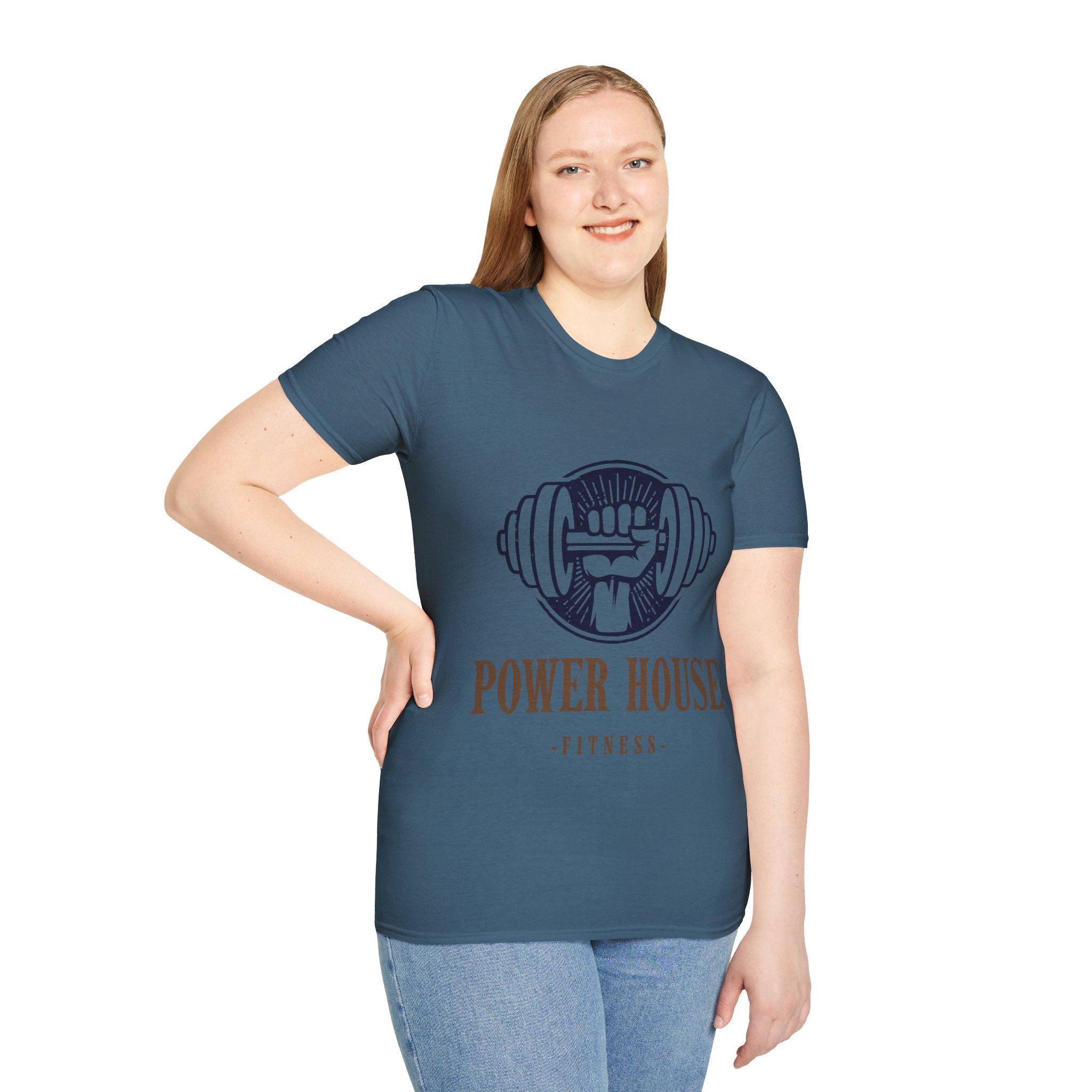 "Power House Fitness" Unisex Soft style T-Shirt