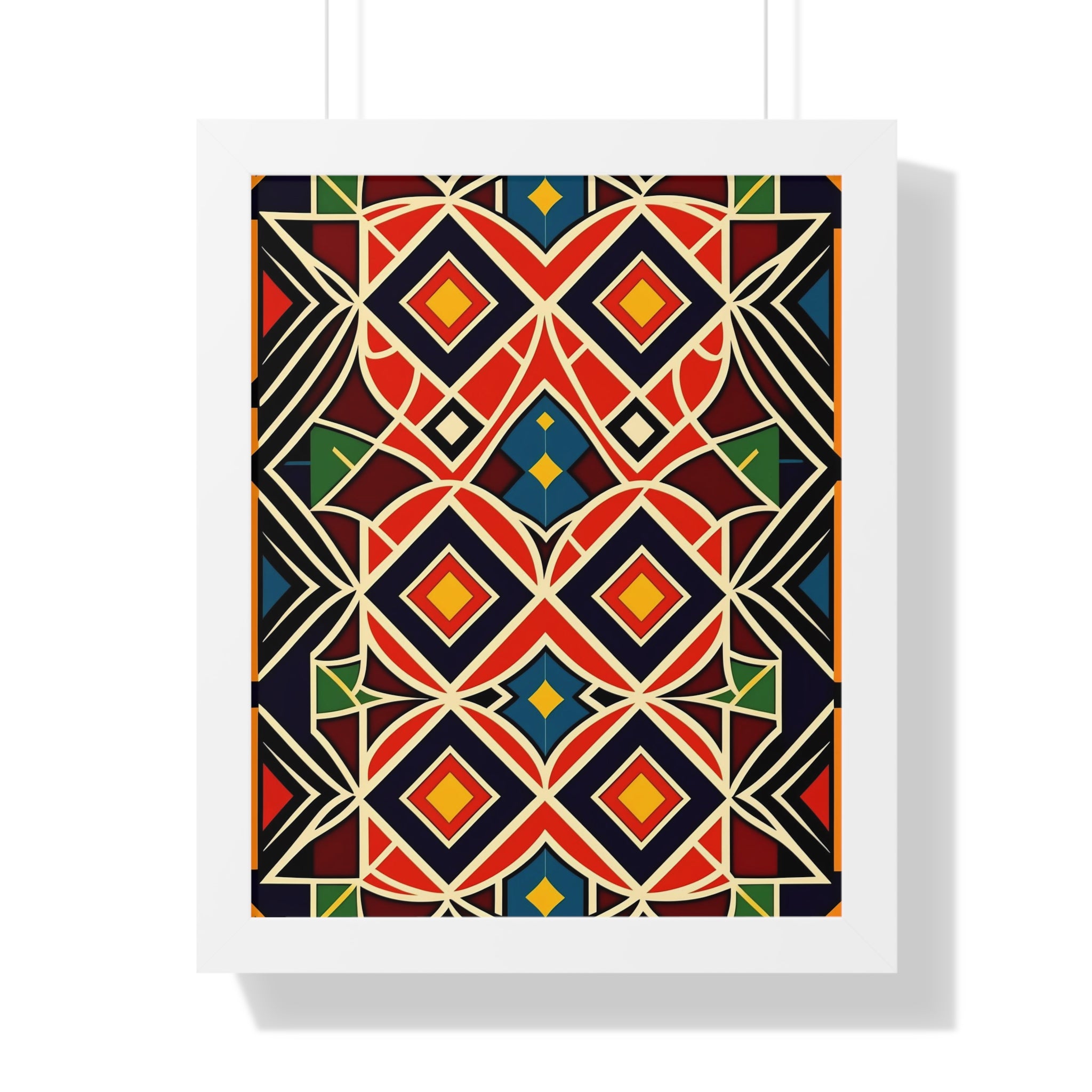 "BOHO" Framed Vertical Poster