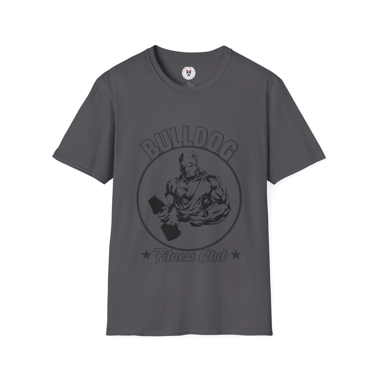 "BullDog Fitness Club" Unisex Soft style T-Shirt