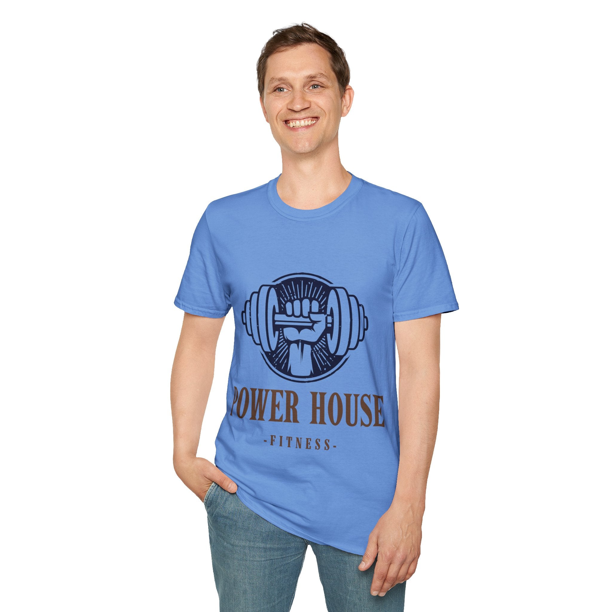 "Power House Fitness" Unisex Soft style T-Shirt