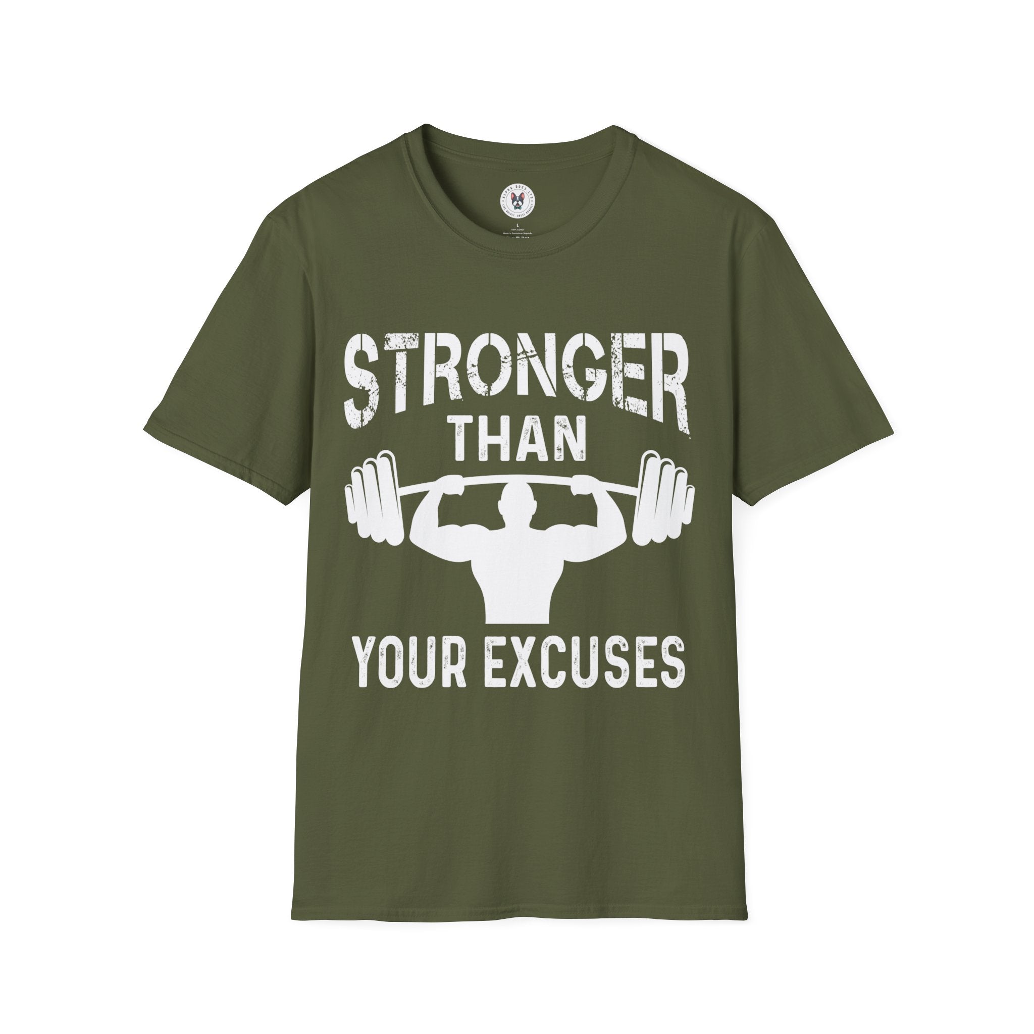 "Stronger Than Your Excuses" Unisex Soft style T-Shirt