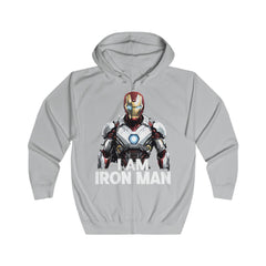 Iron Man Unisex Full Zip Hoodie