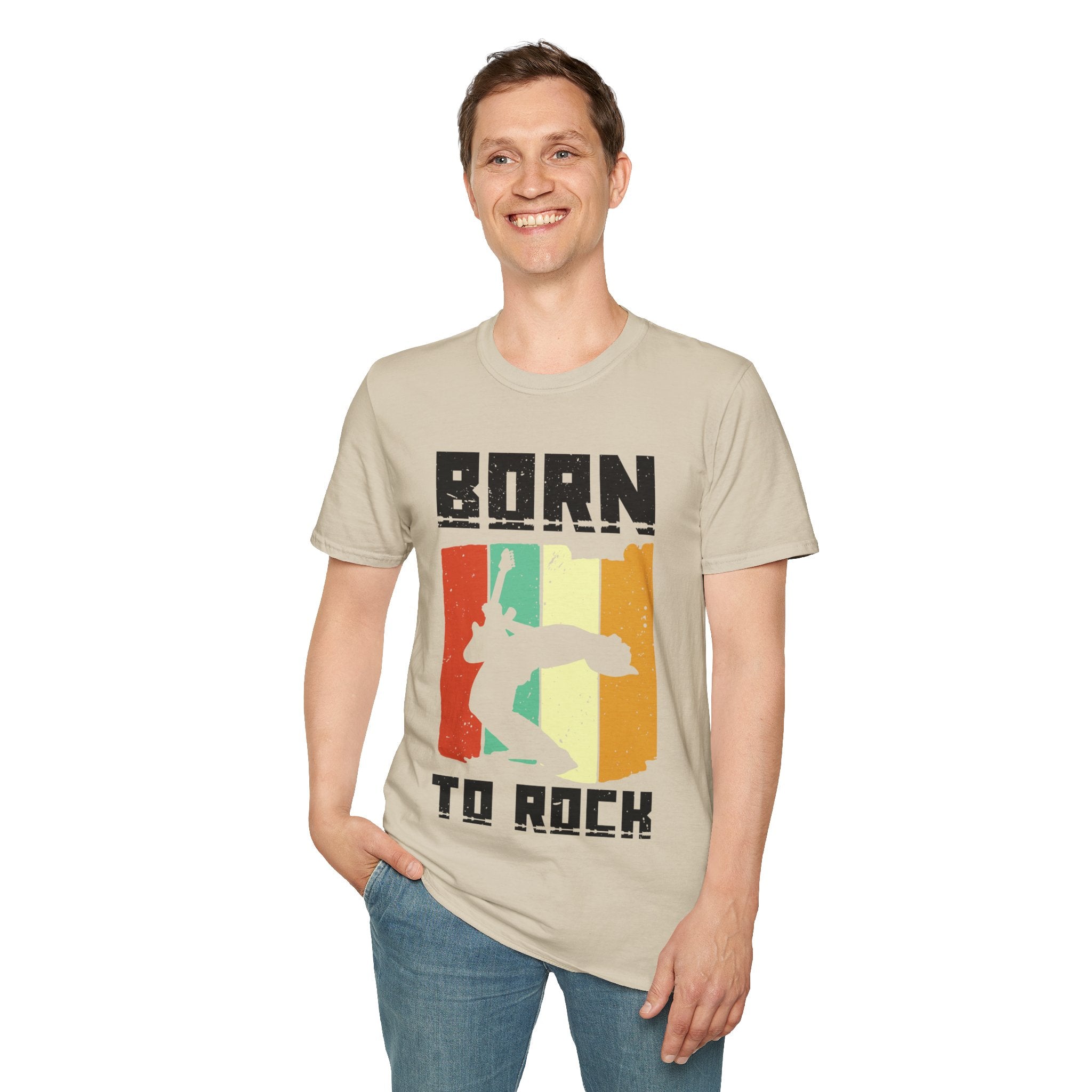 "Born To Rock"  Unisex Soft style T-Shirt