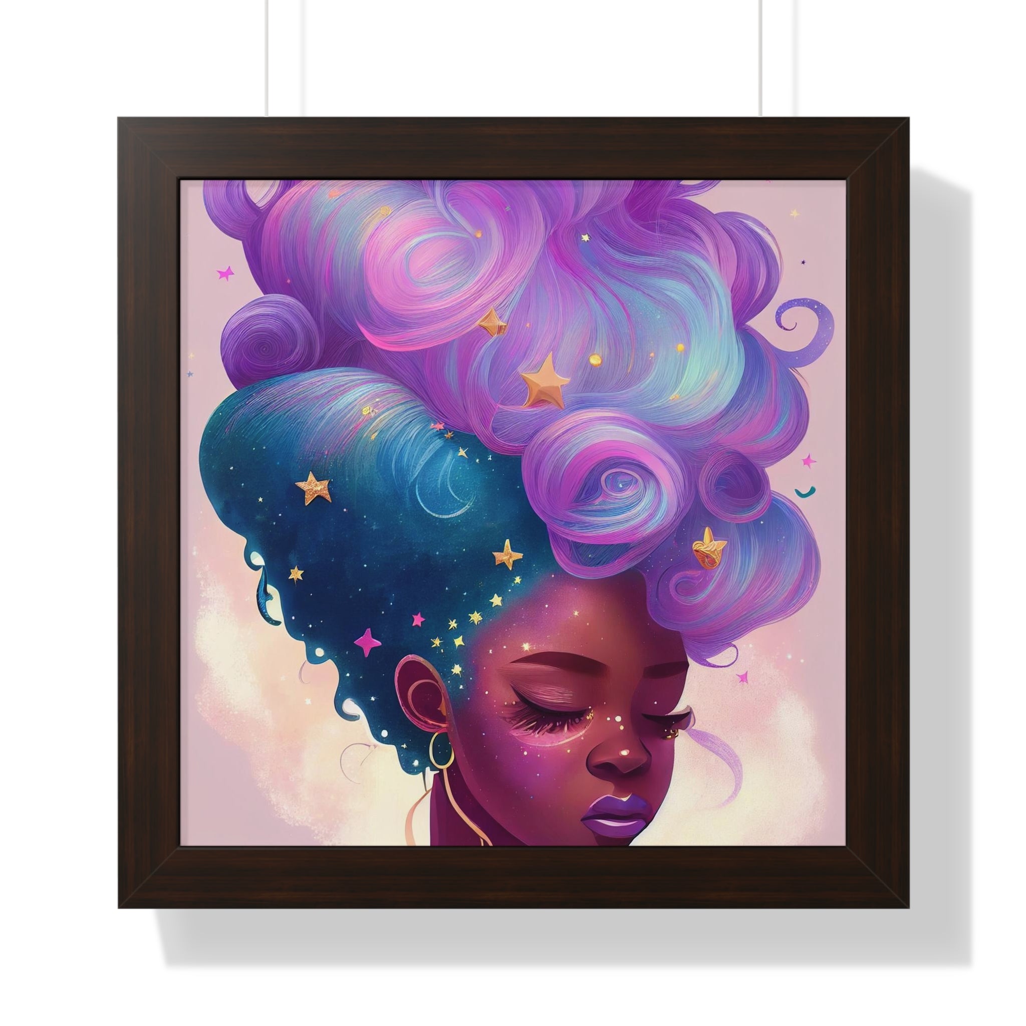 "BLACK GIRL MAGIC" Framed Vertical Poster