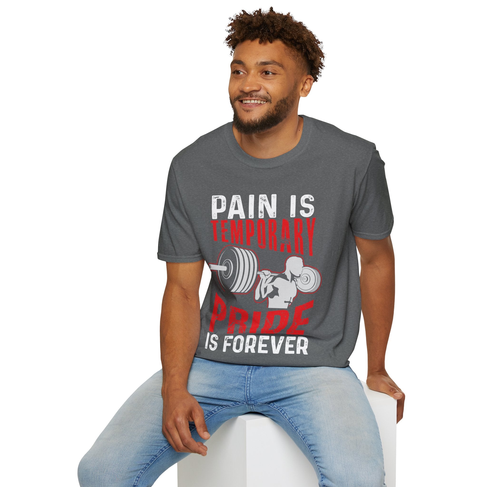 "Pain Is Temporary Pride Is Forever" Unisex Soft Style T-Shirt