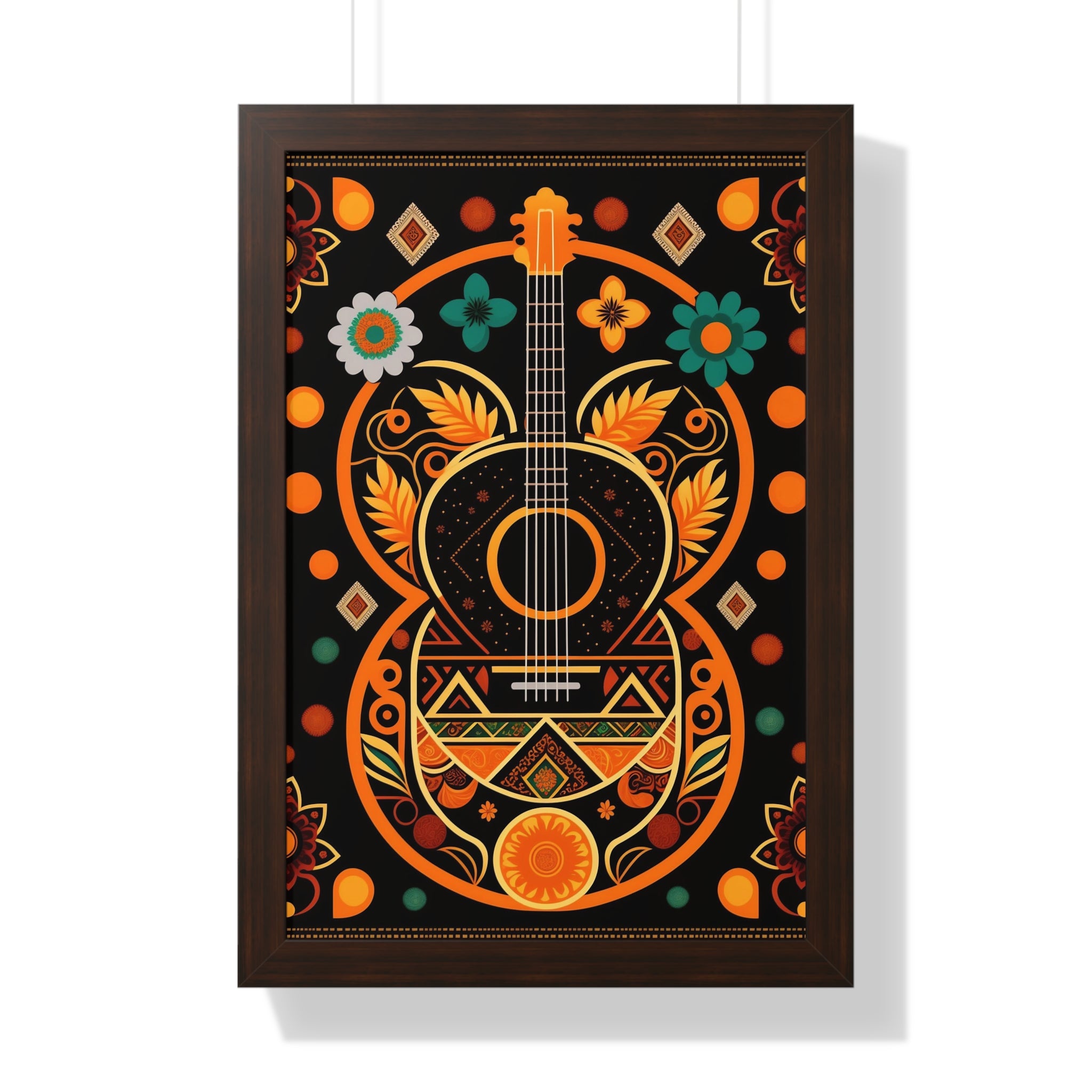 "BOHO" Framed Vertical Poster