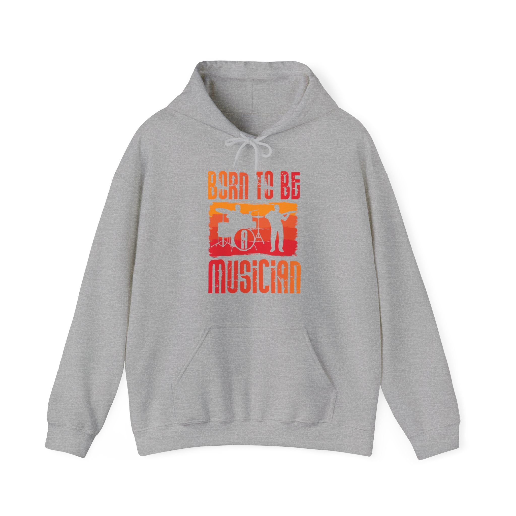 "Born To Be Musician"   Unisex Heavy Blend™ Hooded Sweatshirt