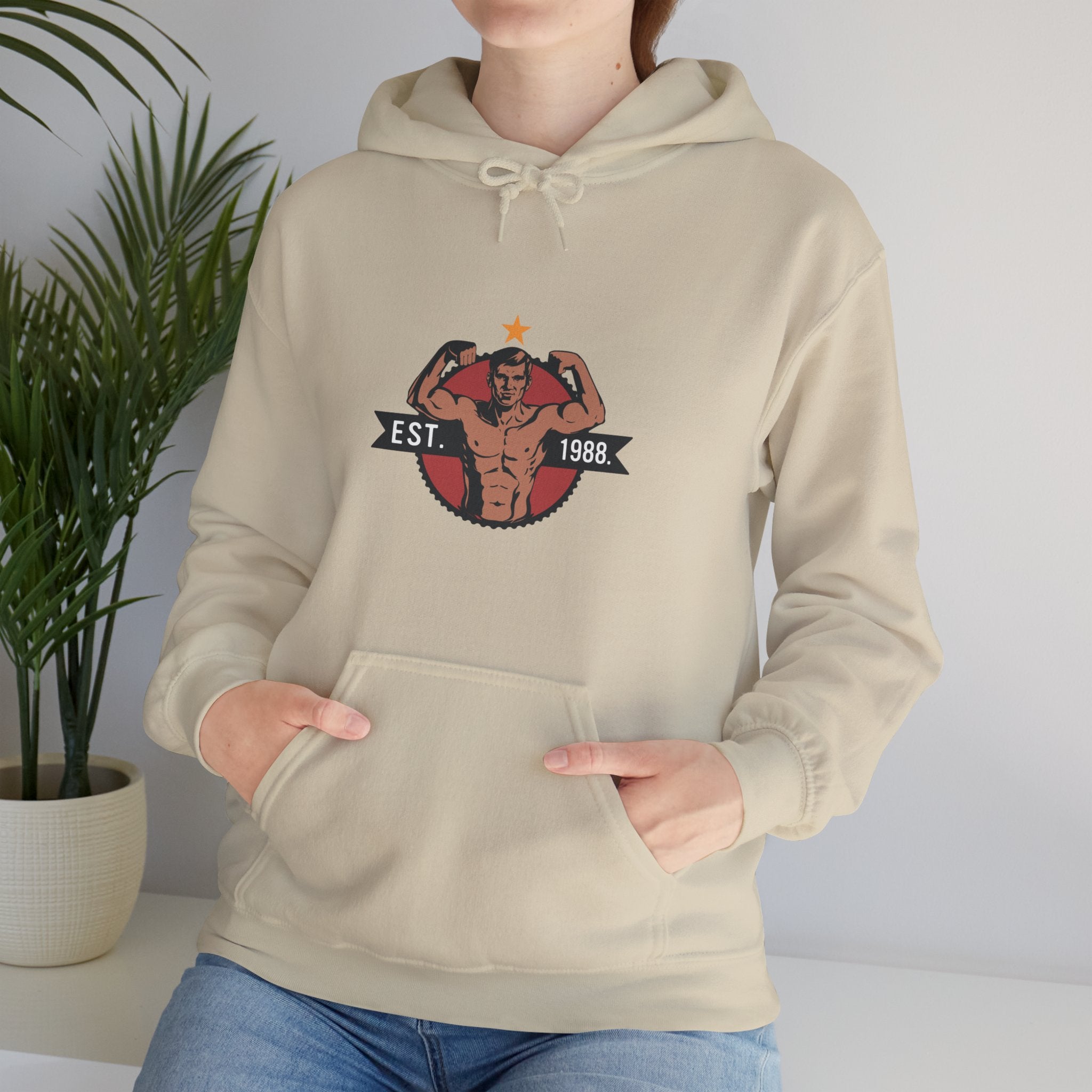 "Gym Life Since 1988" Unisex Heavy Blend™ Hooded Sweatshirt