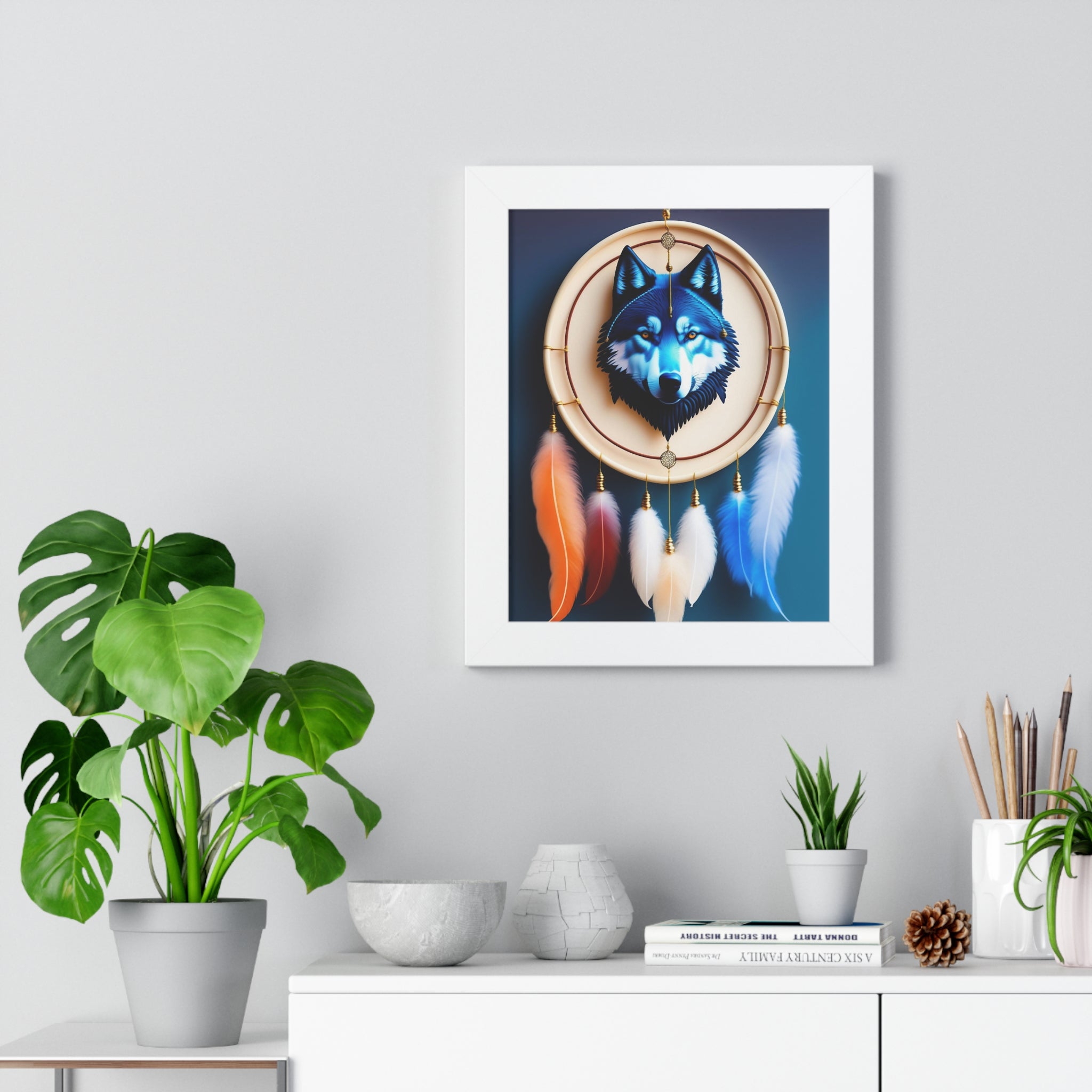 "BOHO" Framed Vertical Poster