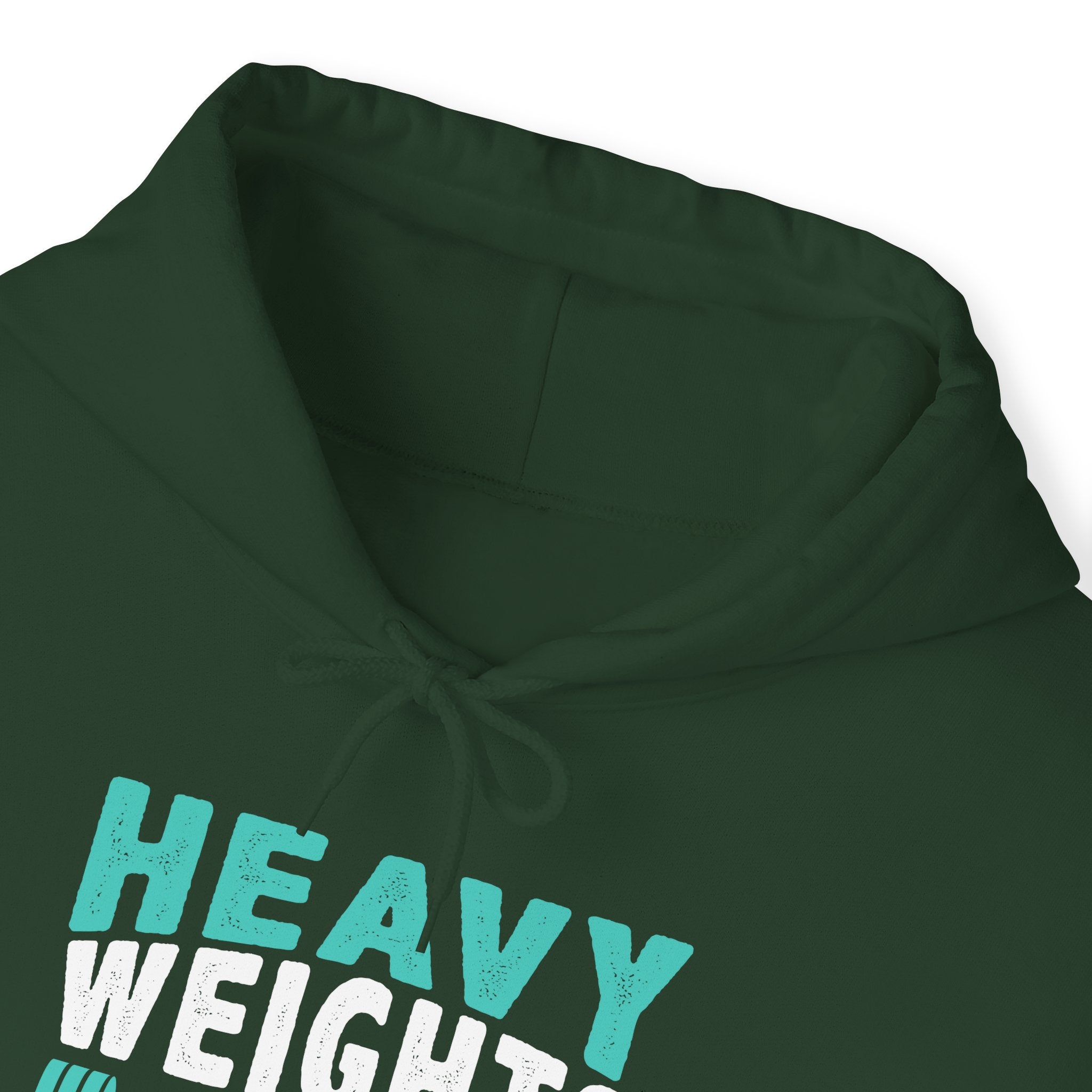 "Heavy Weights And Proteins Shakes" Unisex Heavy Blend™ Hooded Sweatshirt