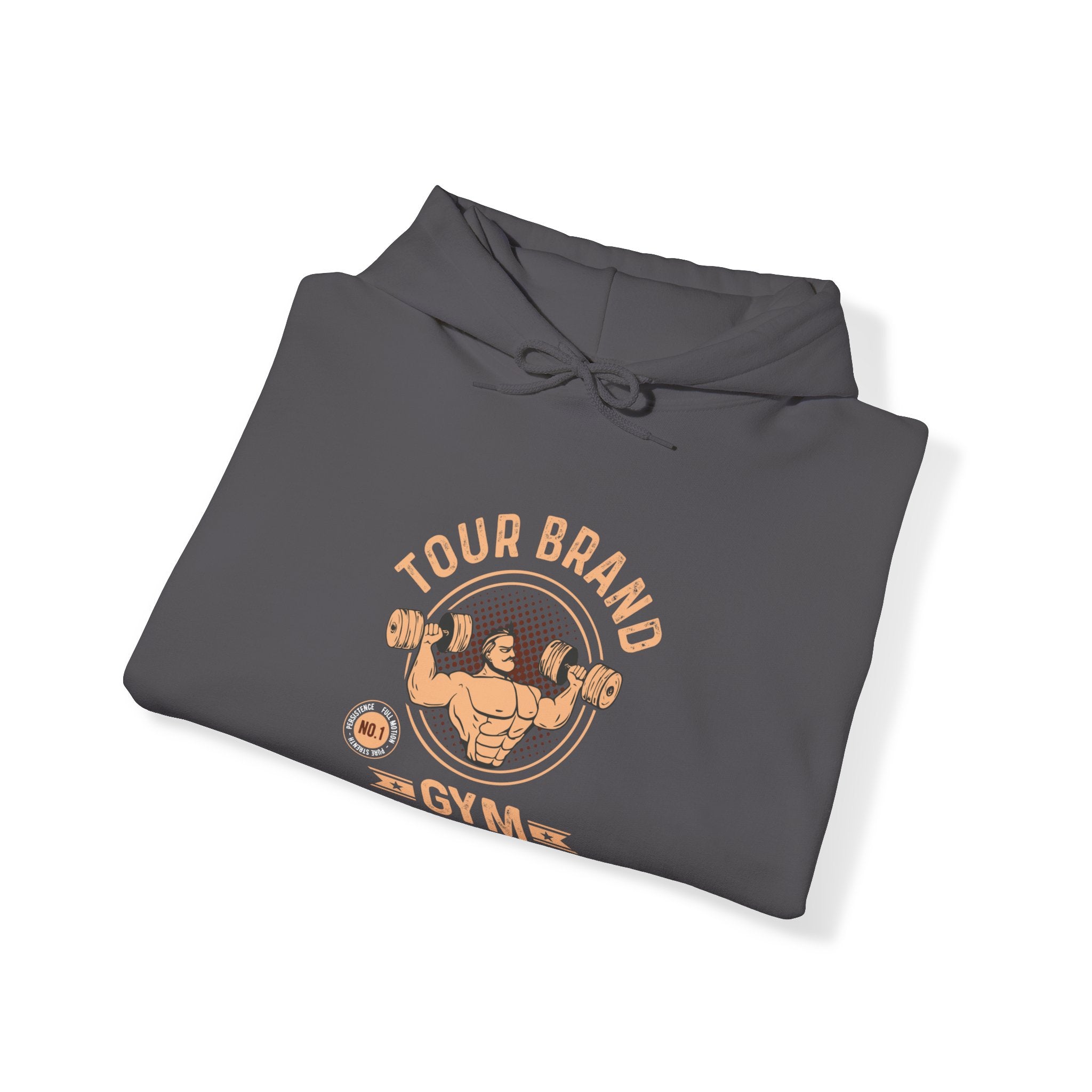 "Tour Brand Gym Extreme Strength" Unisex Heavy Blend™ Hooded Sweatshirt