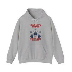 "Train Like A Champion"  Unisex Heavy Blend™ Hooded Sweatshirt