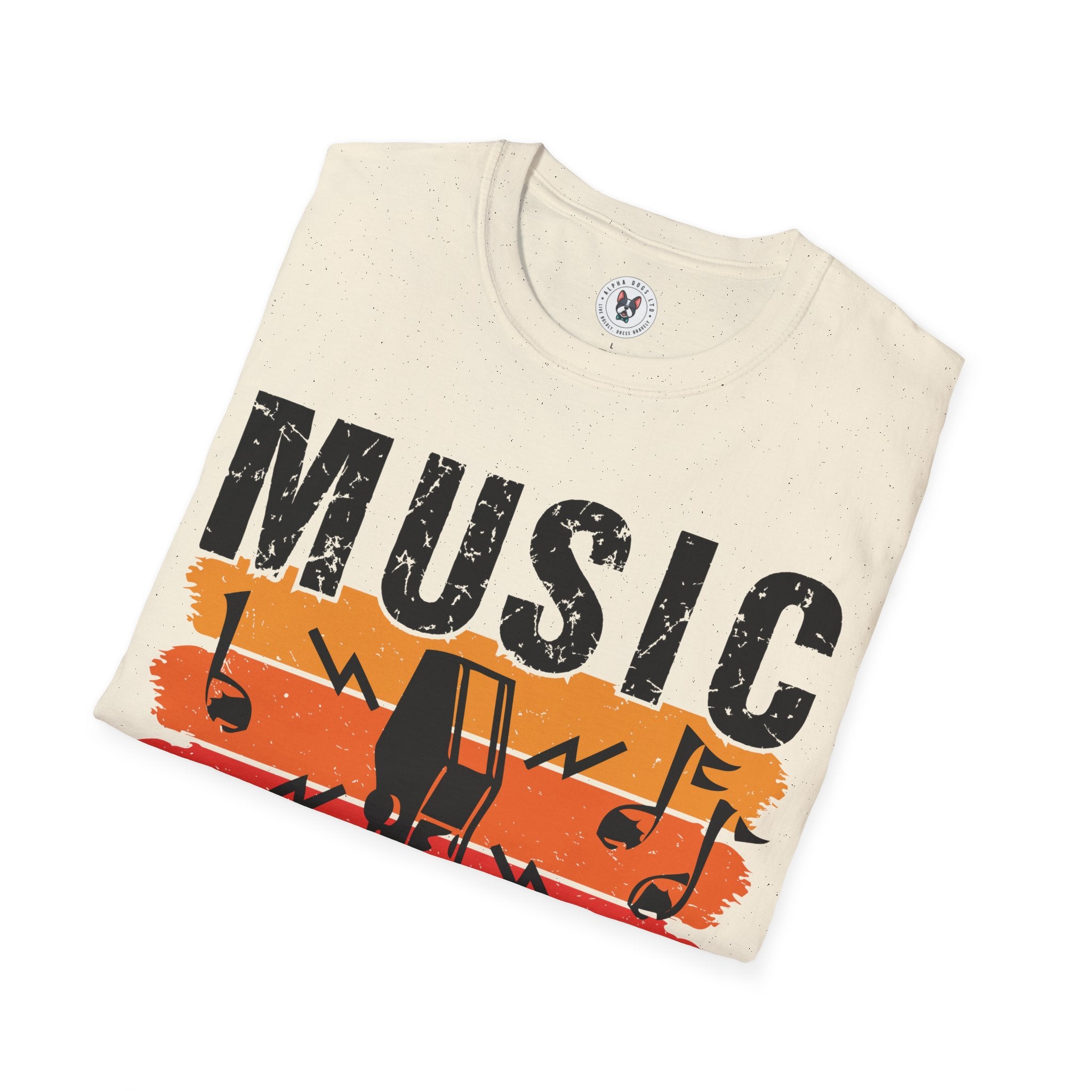 "Music Can Change The World" Unisex Soft style T-Shirt