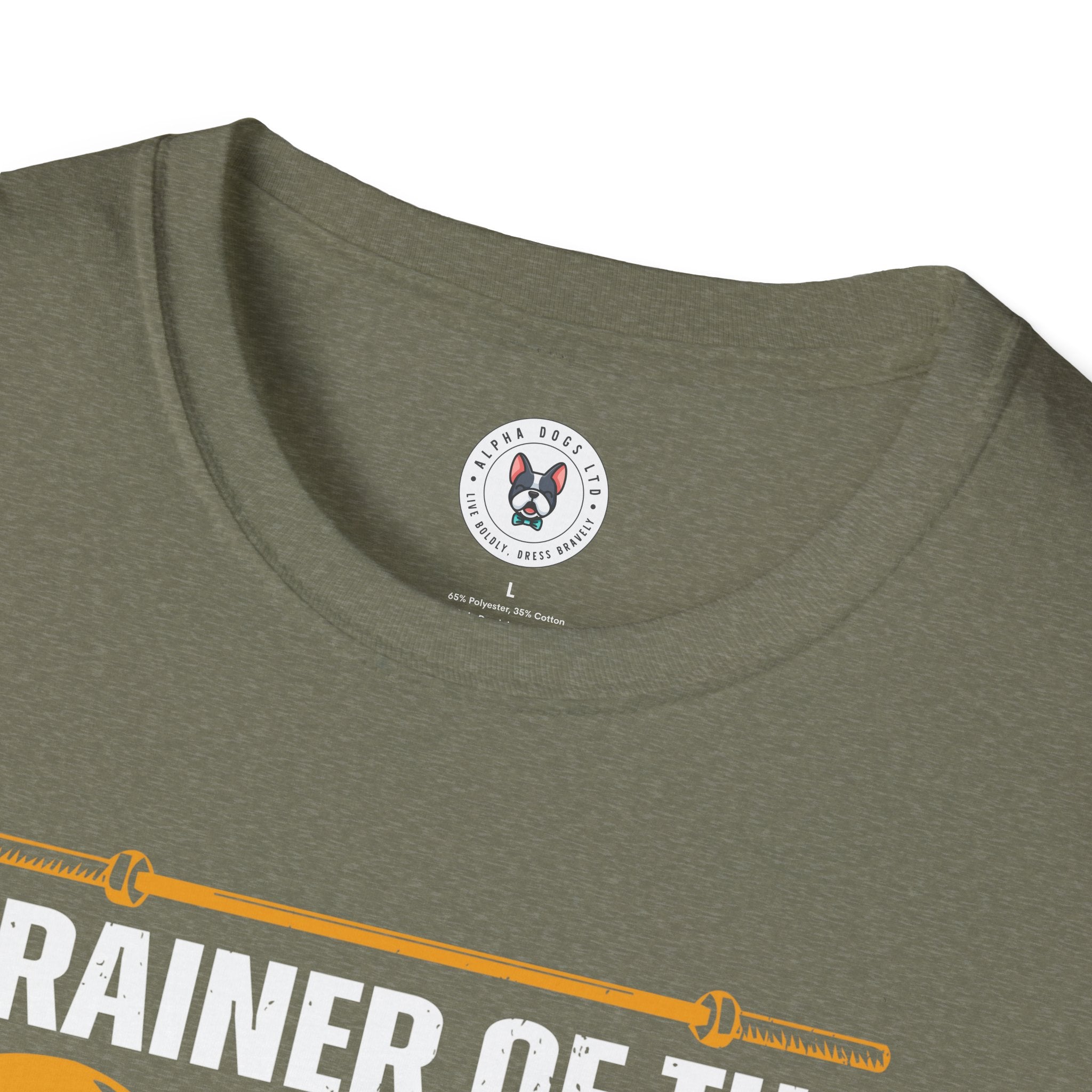 "Trainer Of The Gym TrainOr Die" Unisex Soft style T-Shirt