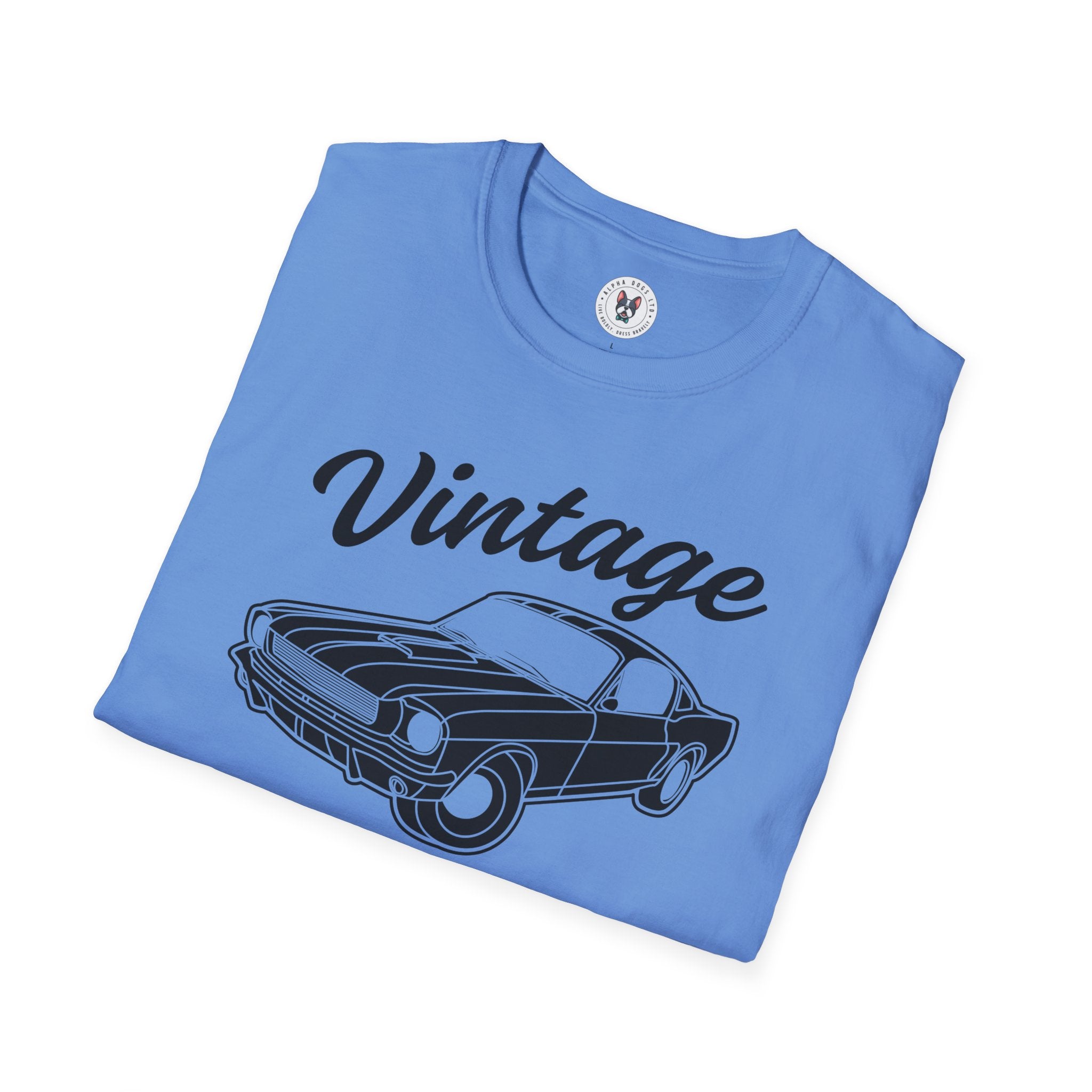 "VINTAGE AMERICAN STEEL" Unisex Soft style T-Shirt