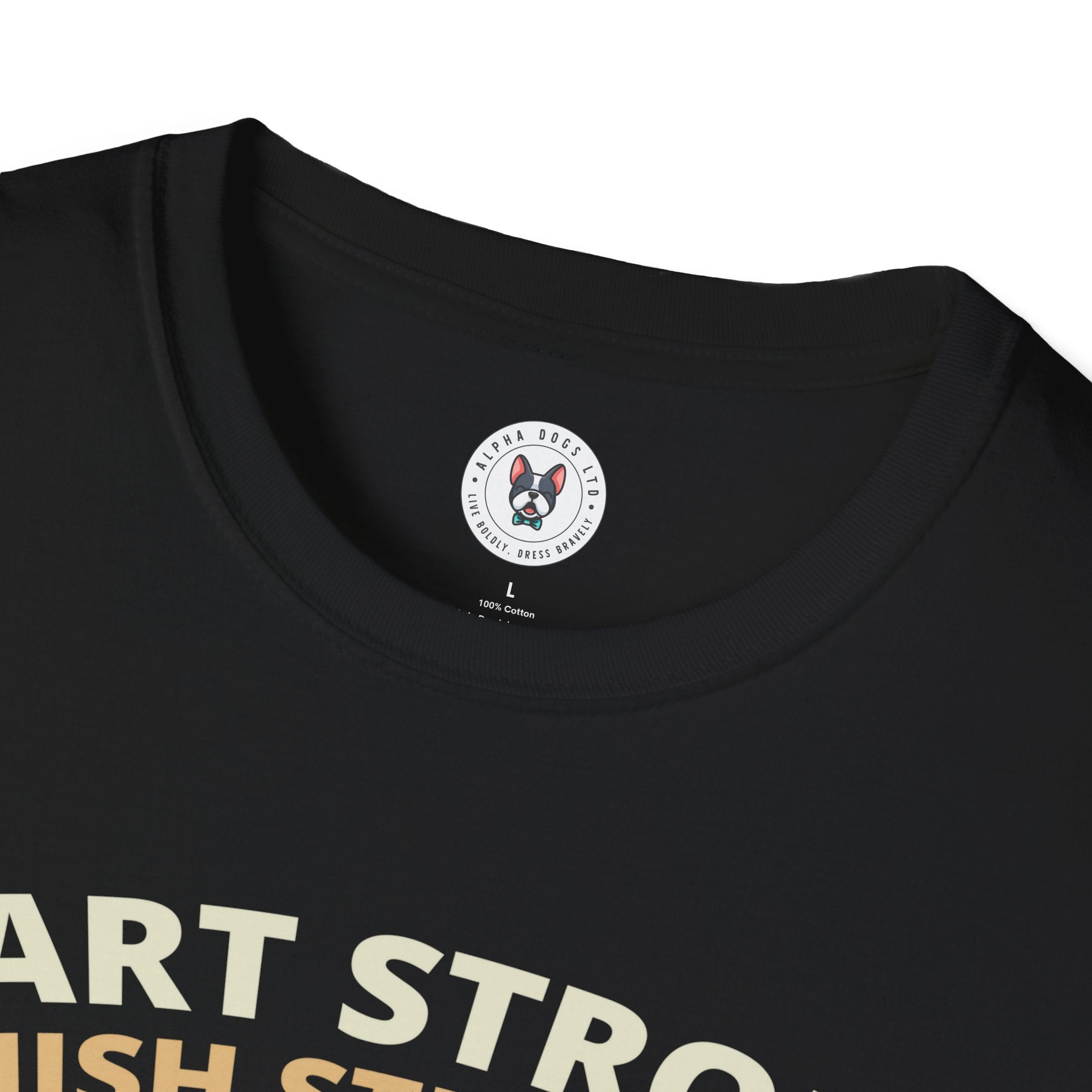 "Start Strong Finish Stronger" Unisex Soft style T-Shirt