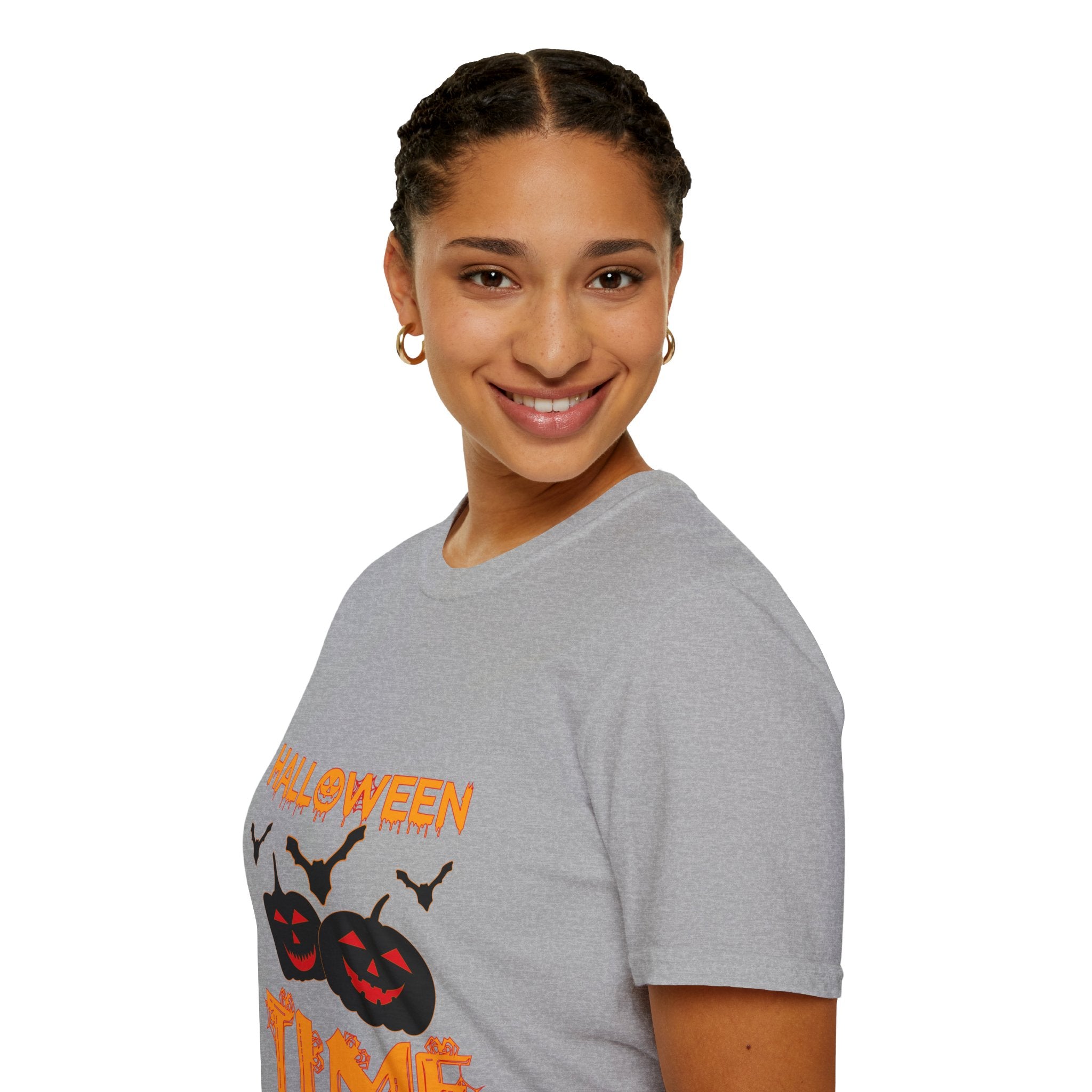 "HALLOWEEN TIME" Unisex Soft style T-Shirt