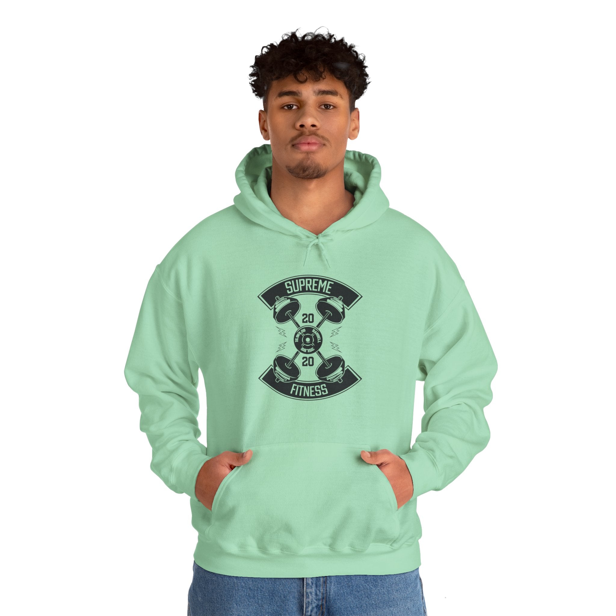 "Supreme Fitness"  Unisex Heavy Blend™ Hooded Sweatshirt