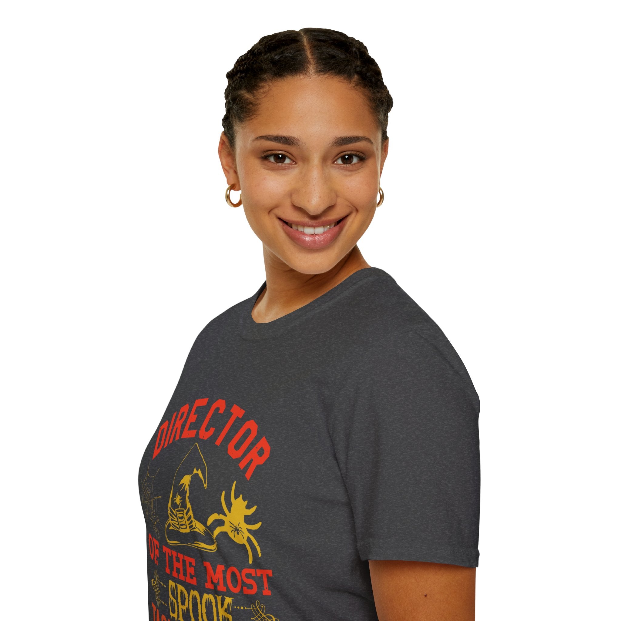 "DIRECTOR OF THE MOST SPOOK TACULAR KIDS" Unisex Soft style T-Shirt