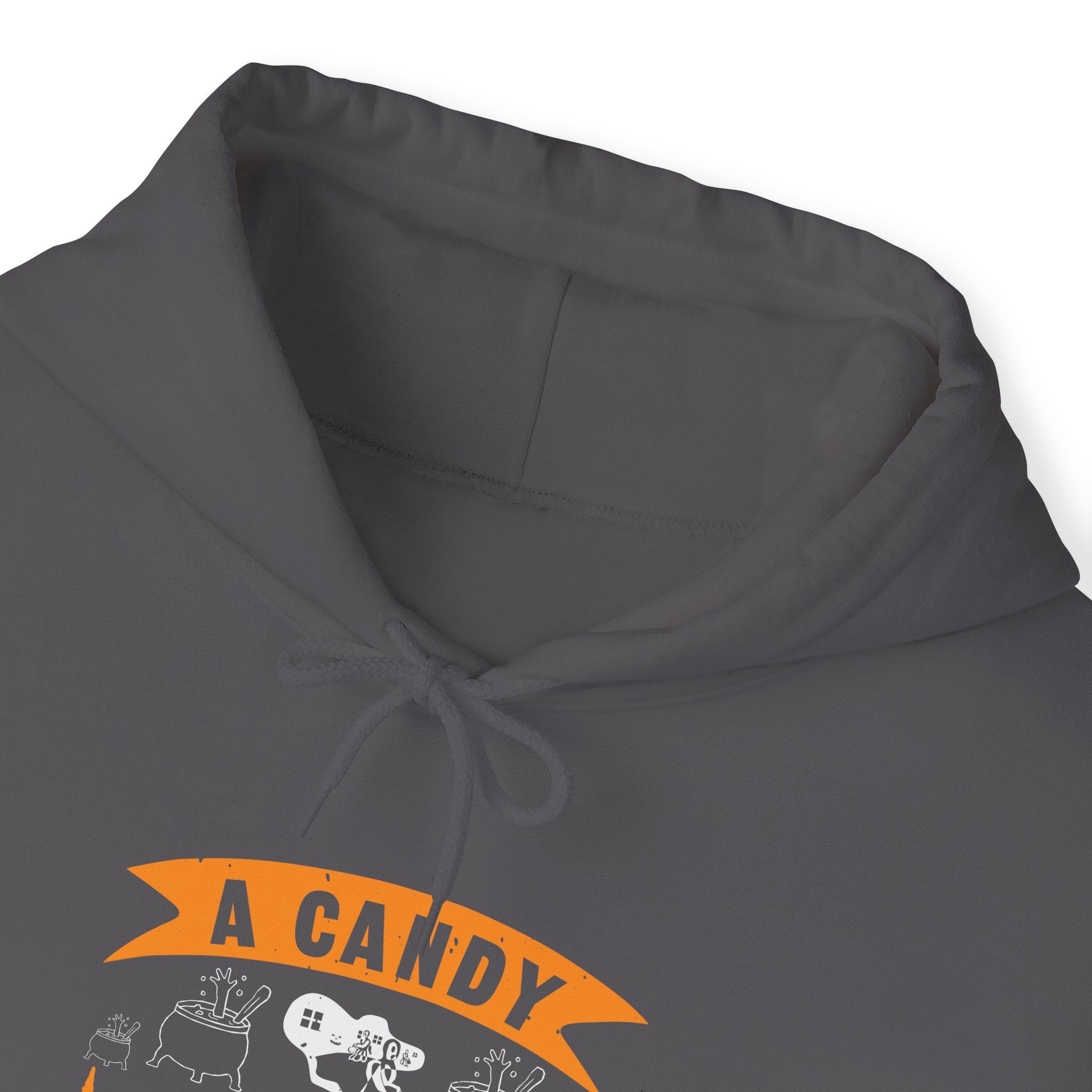 "A CANDY A DAY KEEPS THE MONSTERS AWAY" Unisex Heavy Blend™ Hooded Sweatshirt