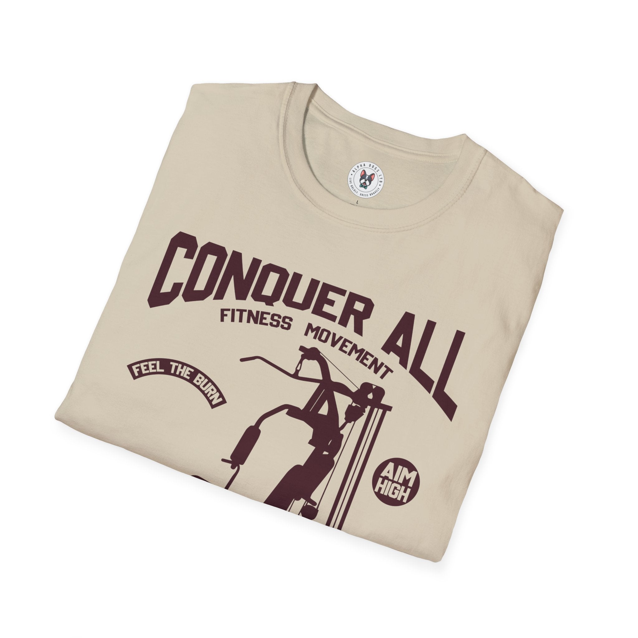 "Conquer All Be Stronger Everyday" Unisex Soft style T-Shirt