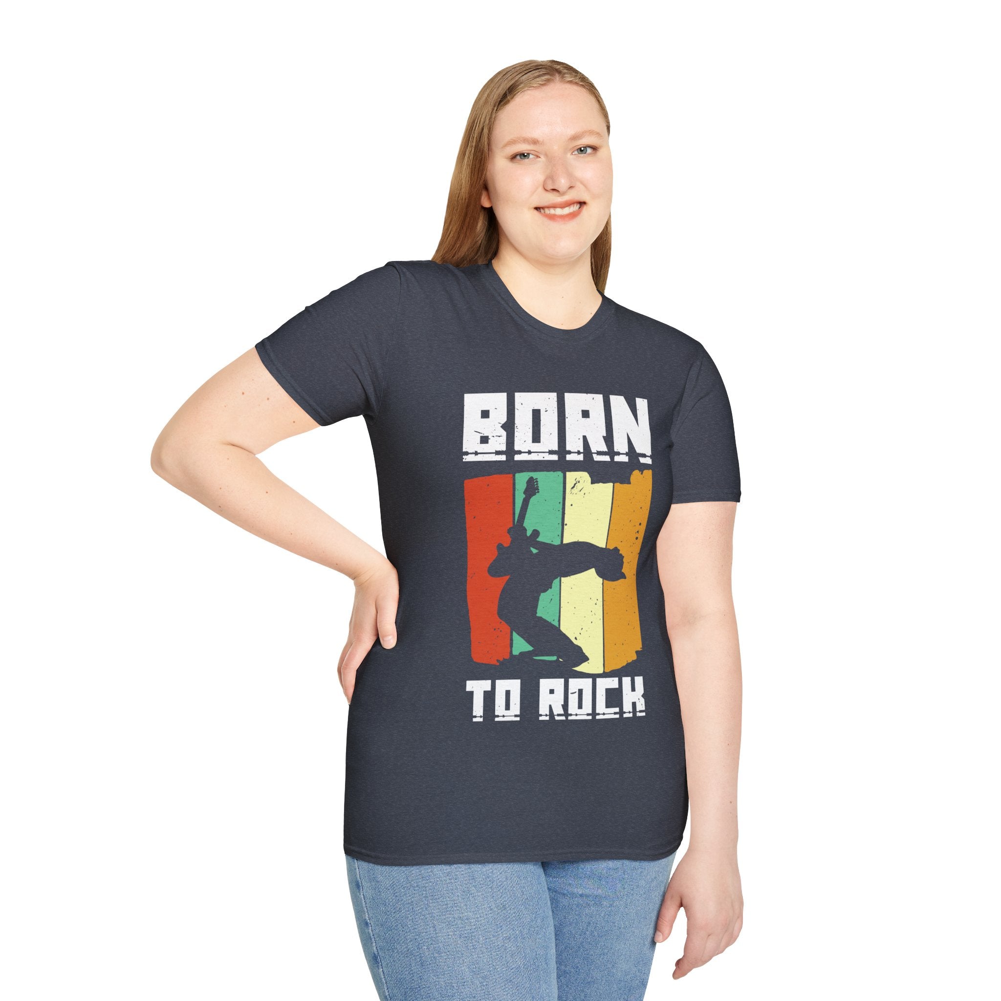 "Born To Rock"  Unisex Soft style T-Shirt