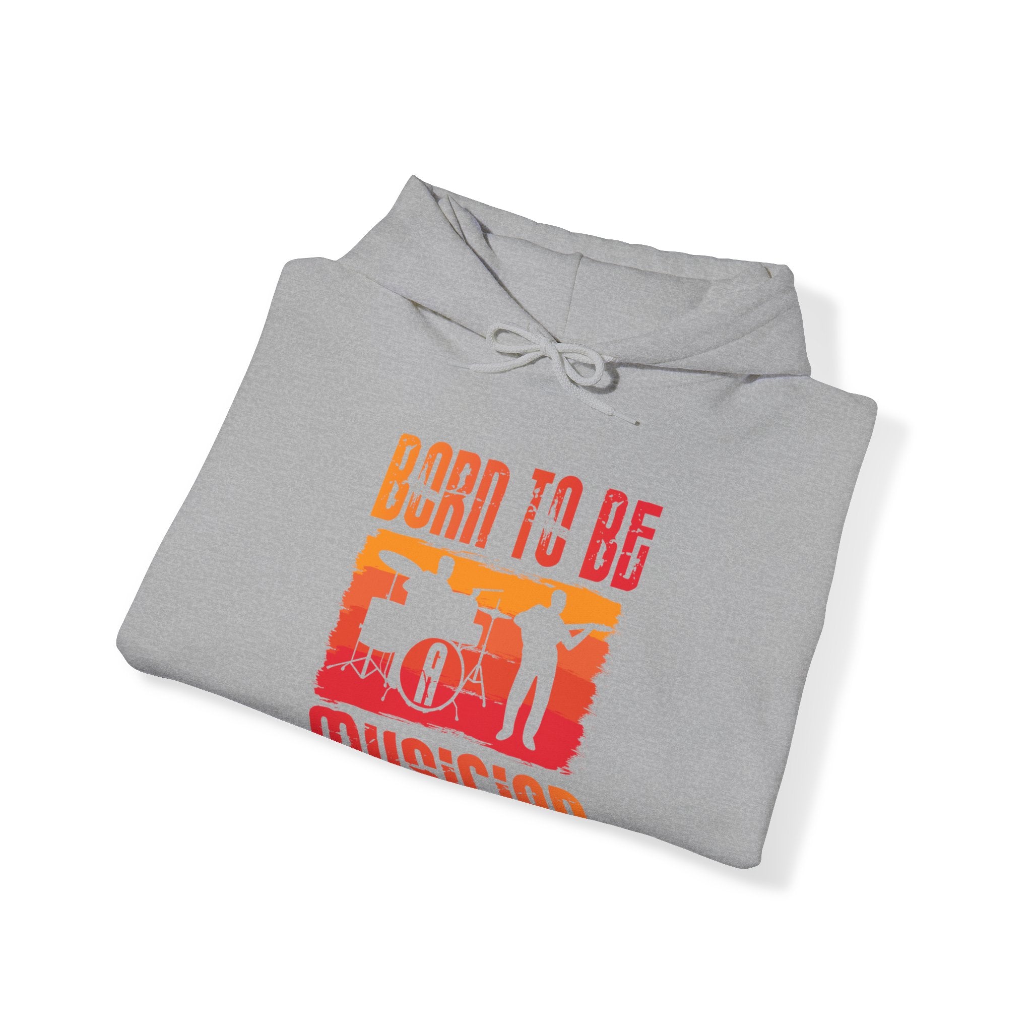 "Born To Be Musician"   Unisex Heavy Blend™ Hooded Sweatshirt