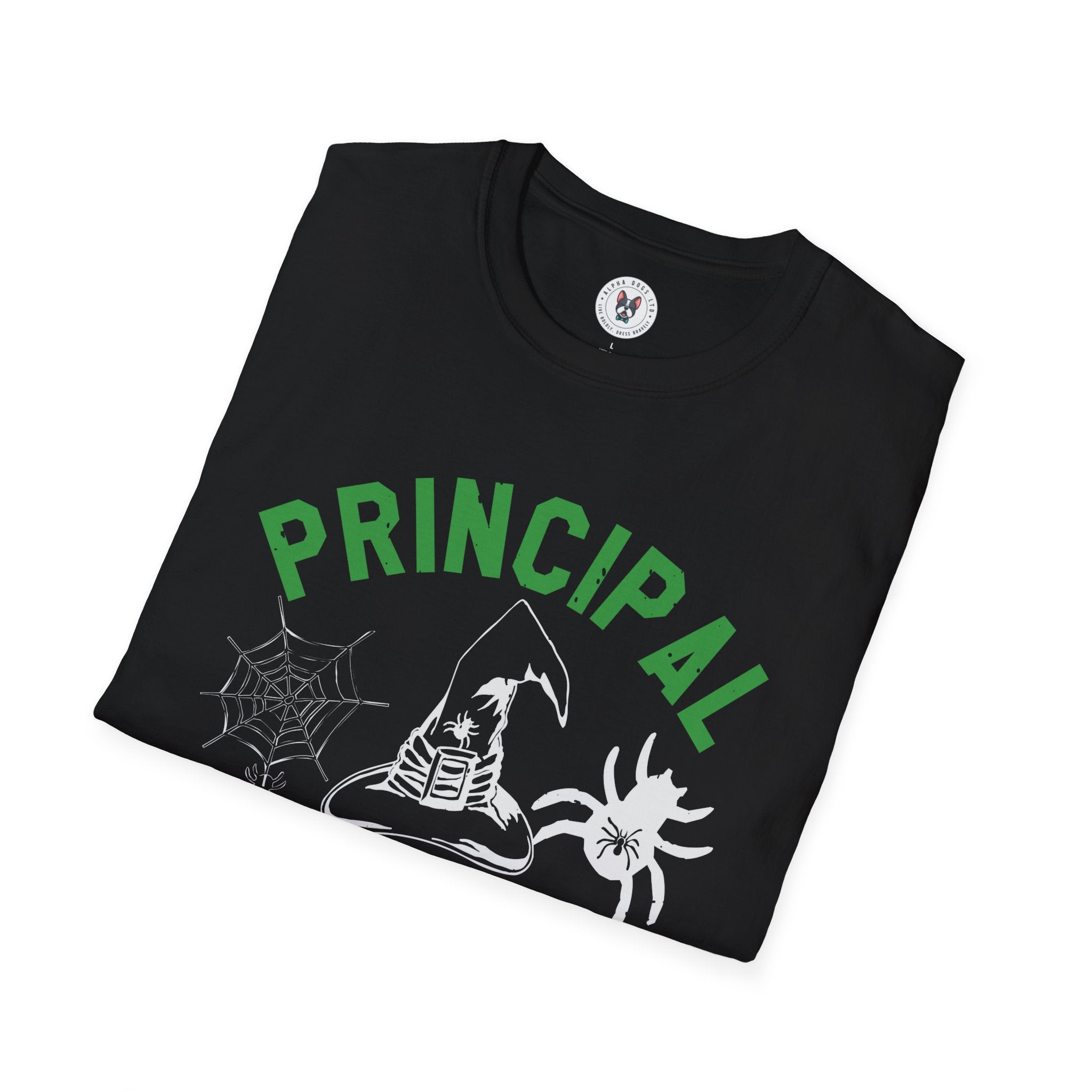 "PRINCIPAL OF THE MOST SPOOK TACULAR KIDS" Unisex Soft style T-Shirt