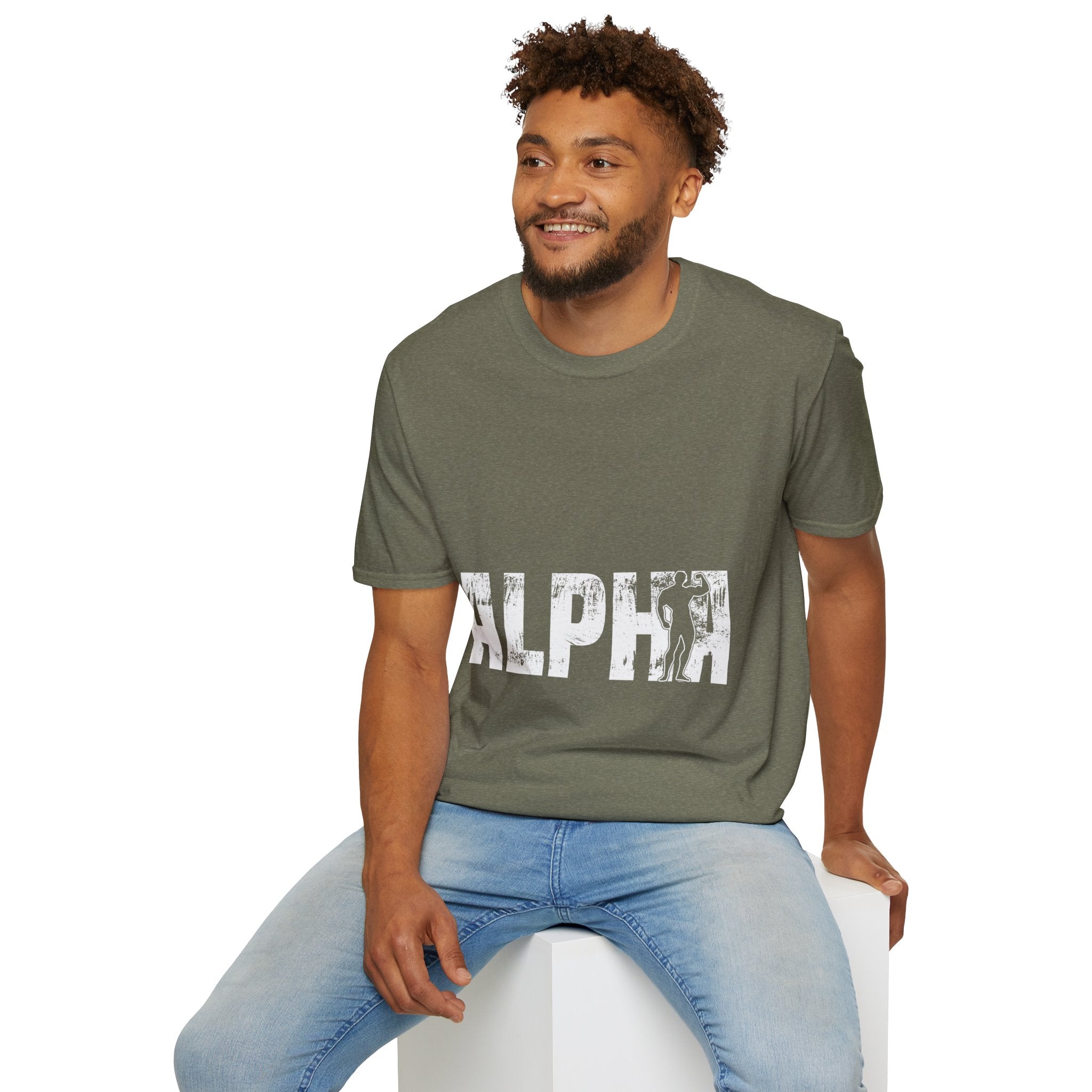 "Alpha Gym" Unisex Softstyle T-Shirt