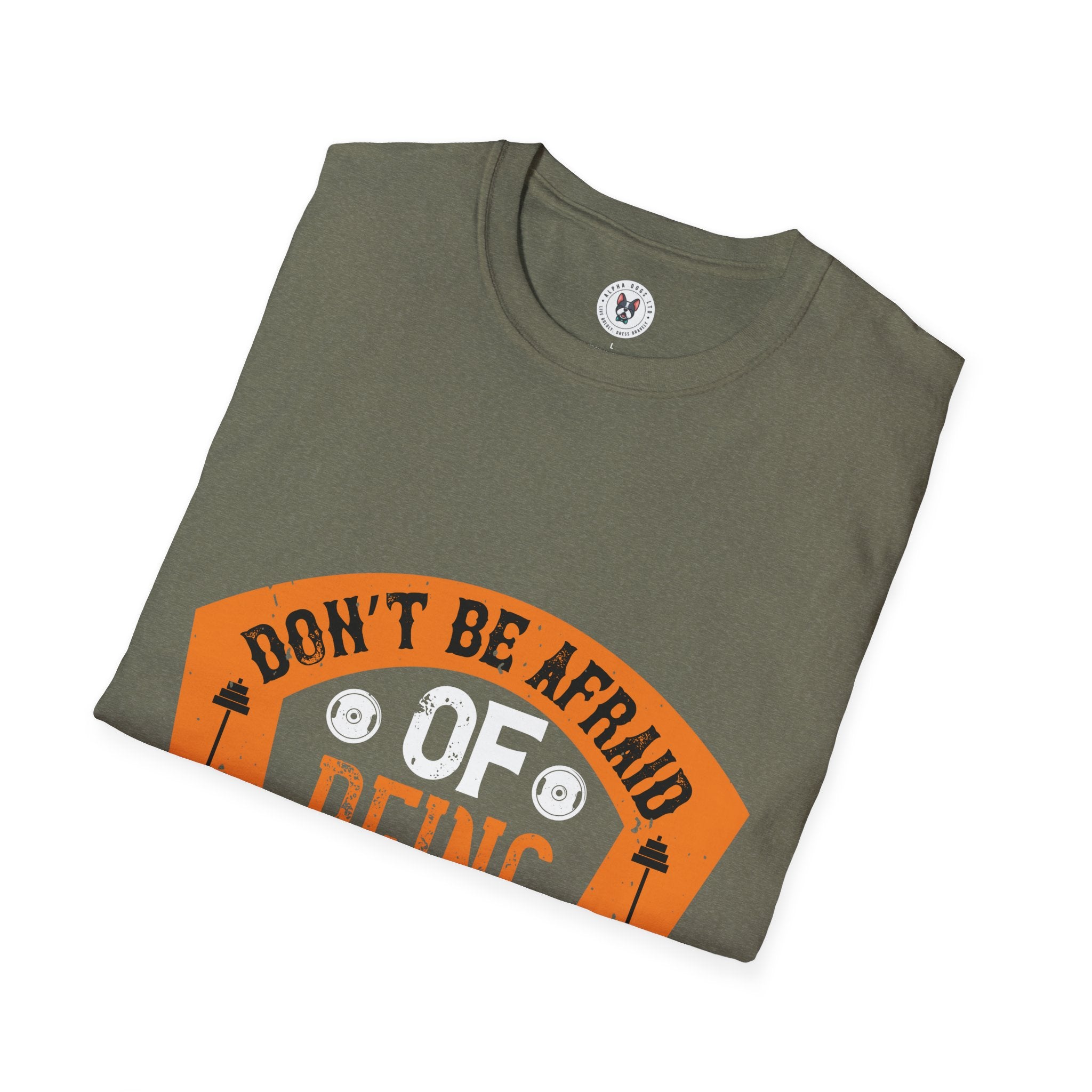 "Don't Be Afraid Of Being A Beginner" Unisex Soft style T-Shirt