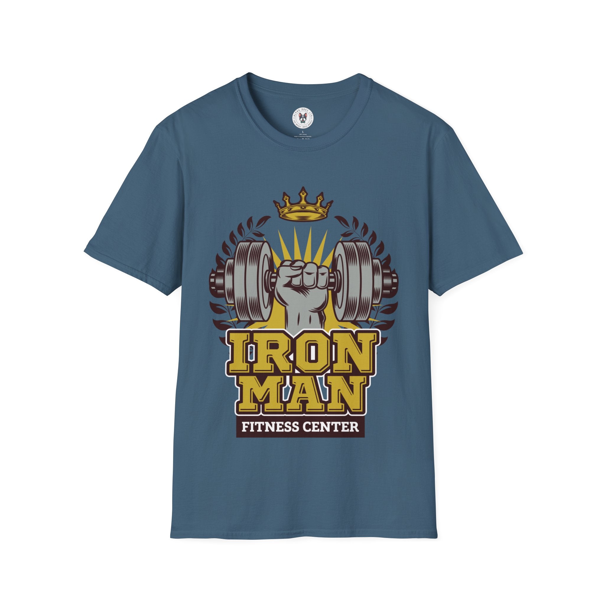 "IronMan Fitness Centre" Unisex Soft style T-Shirt