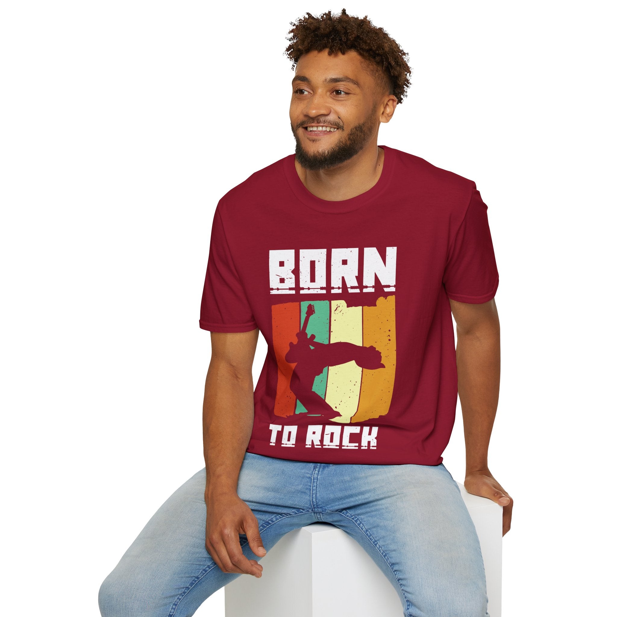 "Born To Rock"  Unisex Soft style T-Shirt