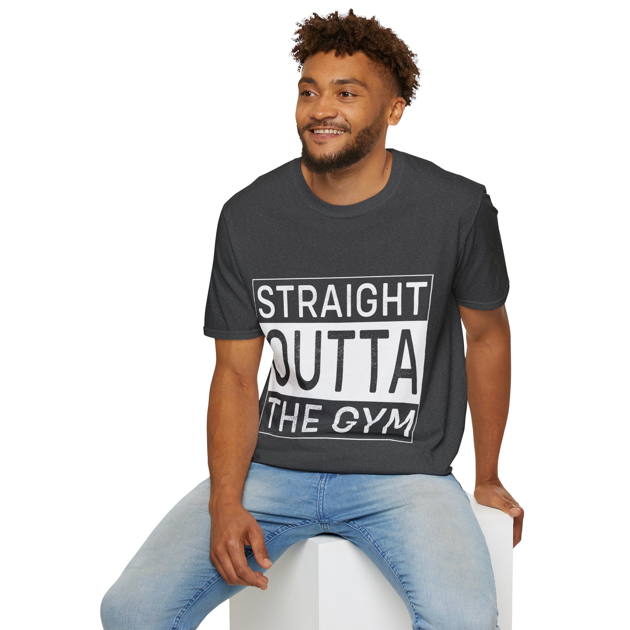 "Straight Outta The Gym" Unisex Soft style T-Shirt