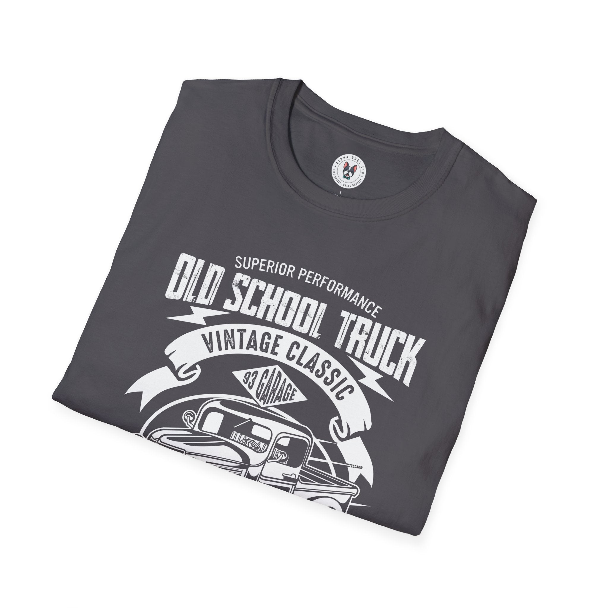 "OLD SCHOOL TRUCK" Unisex Soft style T-Shirt