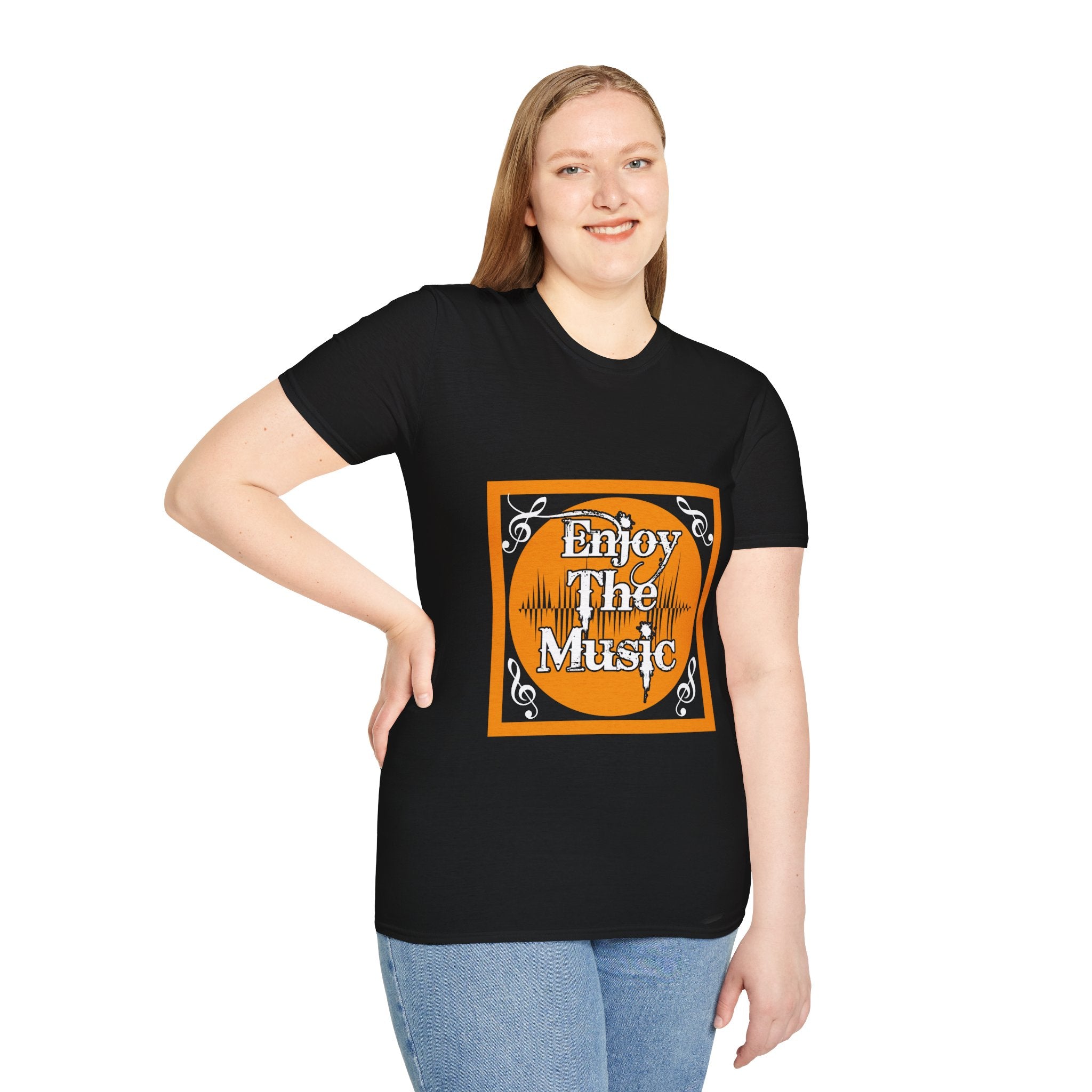 "Enjoy The Music" Unisex Soft style T-Shirt