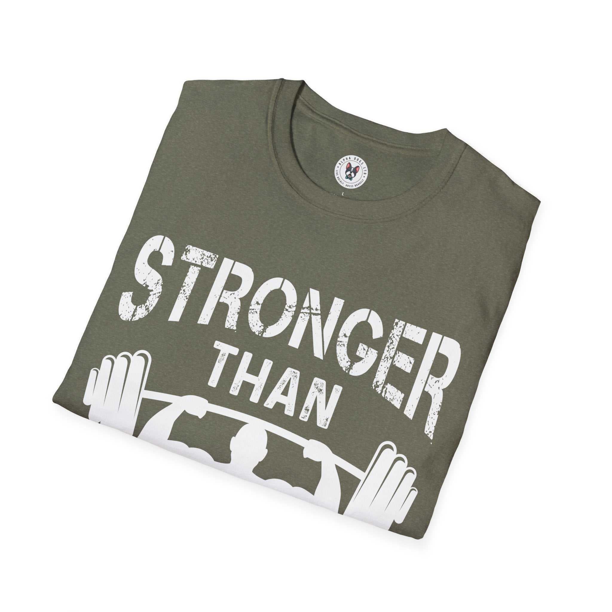 "Stronger Than Your Excuses" Unisex Soft style T-Shirt