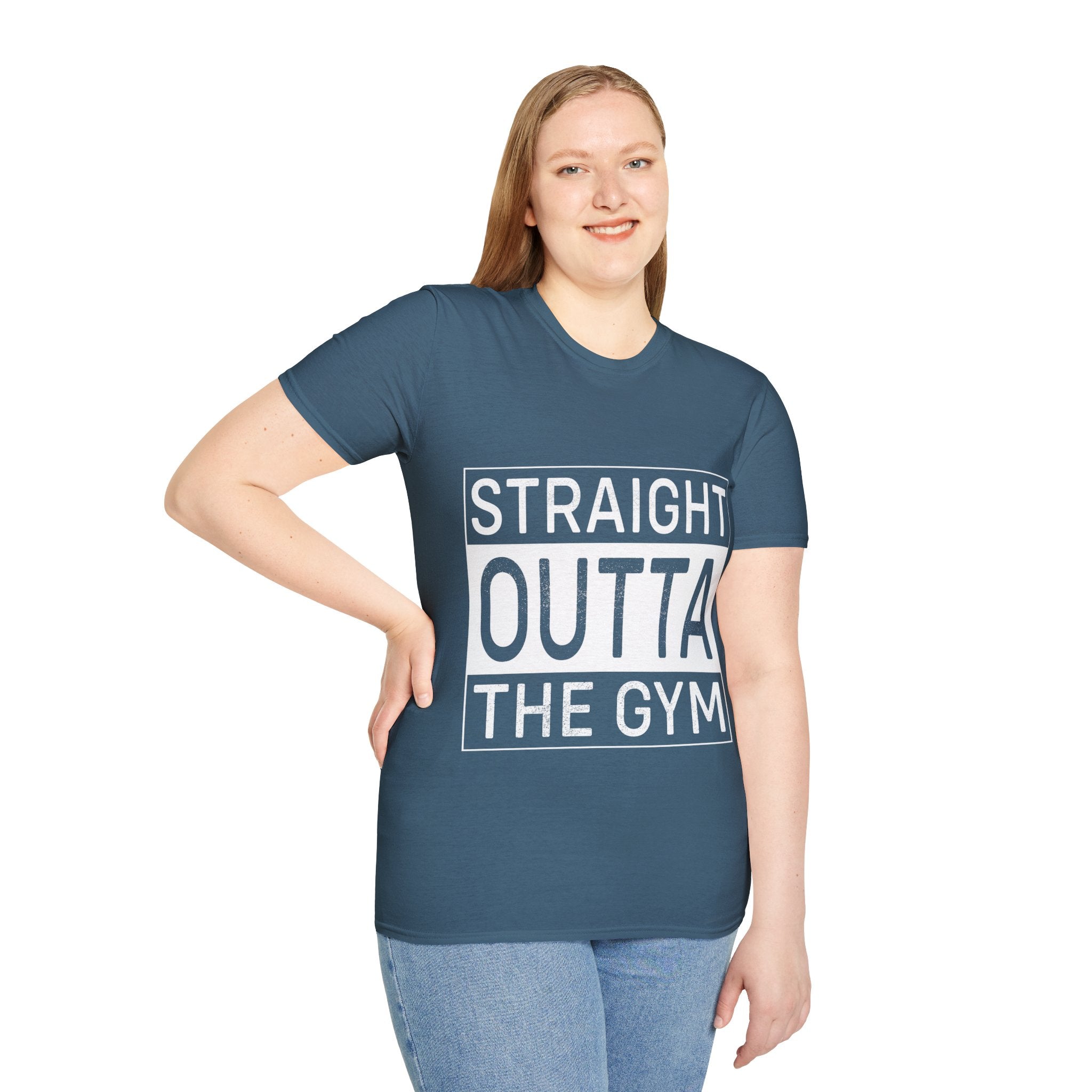 "Straight Outta The Gym" Unisex Soft style T-Shirt