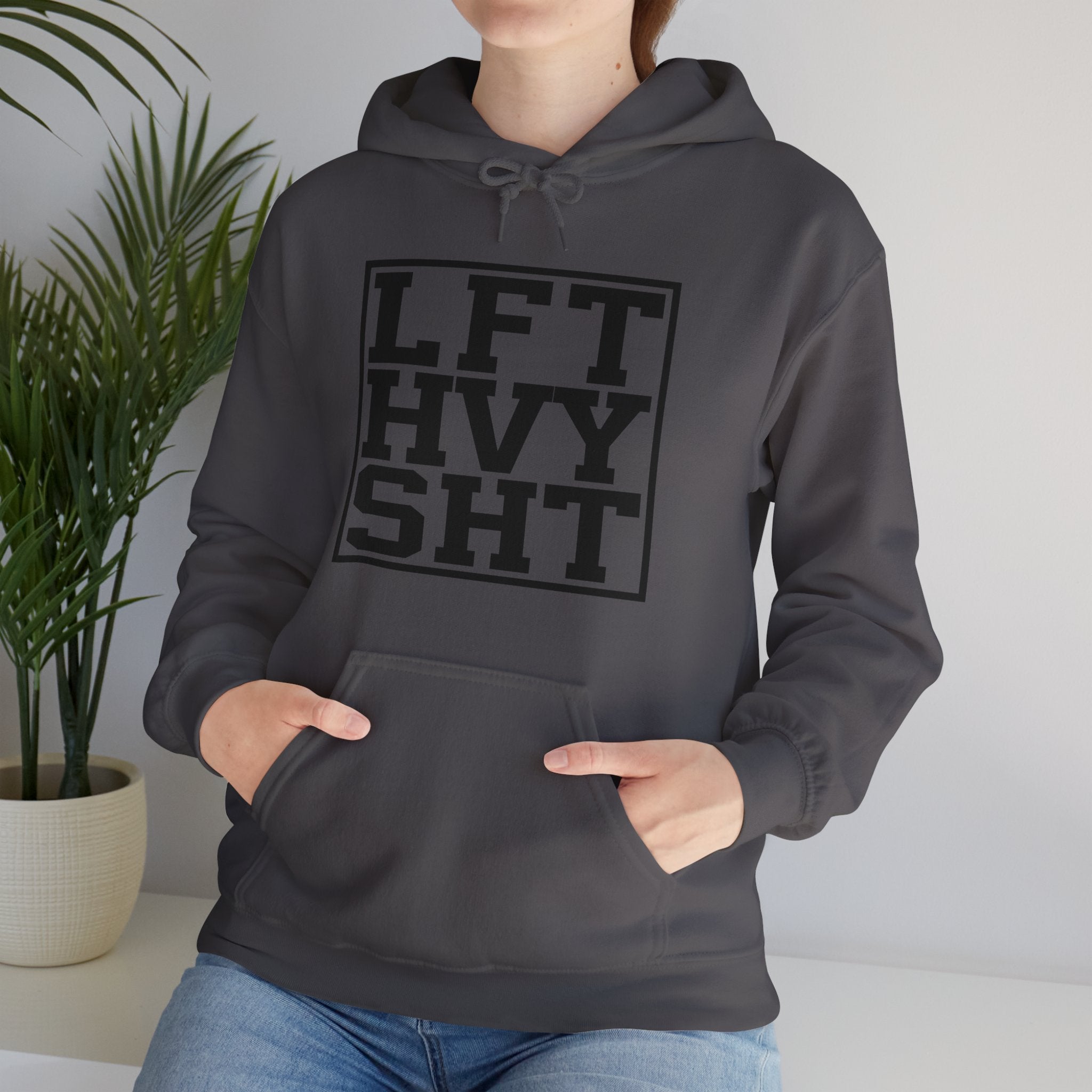 "Lift Heavy Shit" Unisex Heavy Blend™ Hooded Sweatshirt