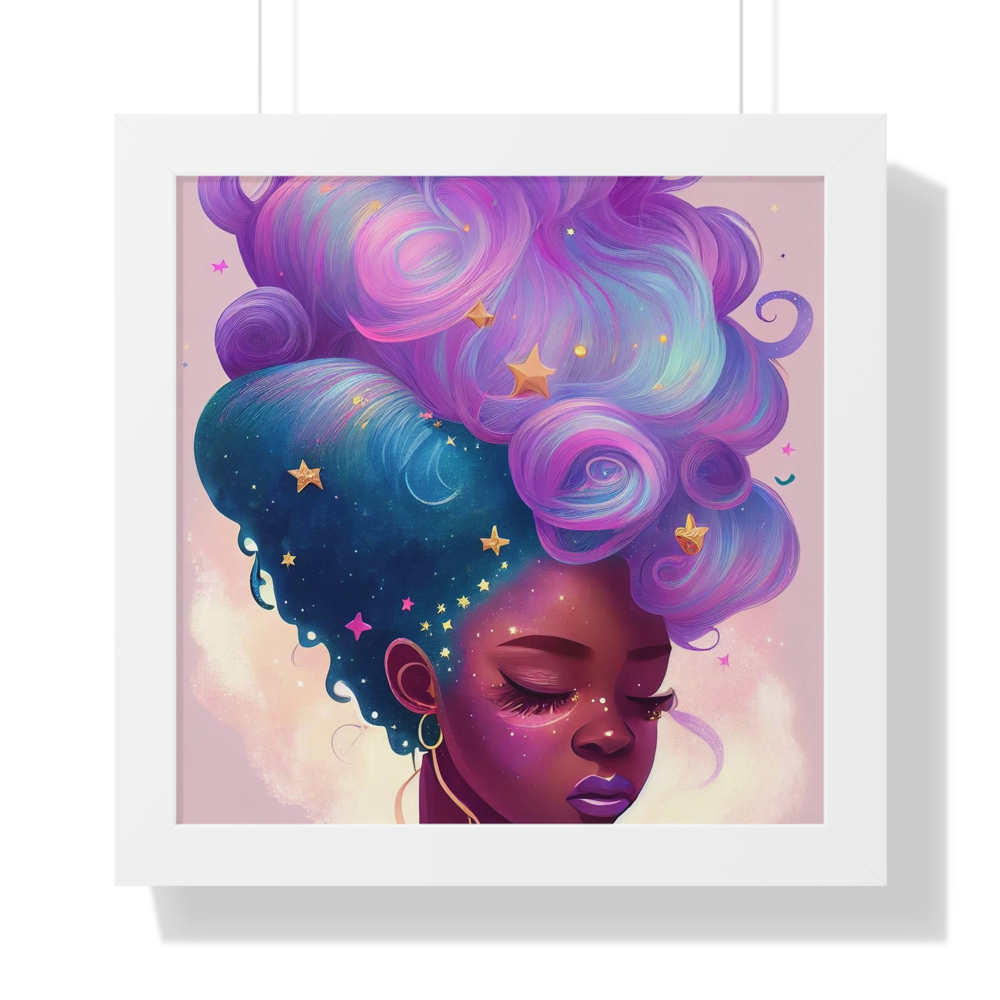 "BLACK GIRL MAGIC" Framed Vertical Poster