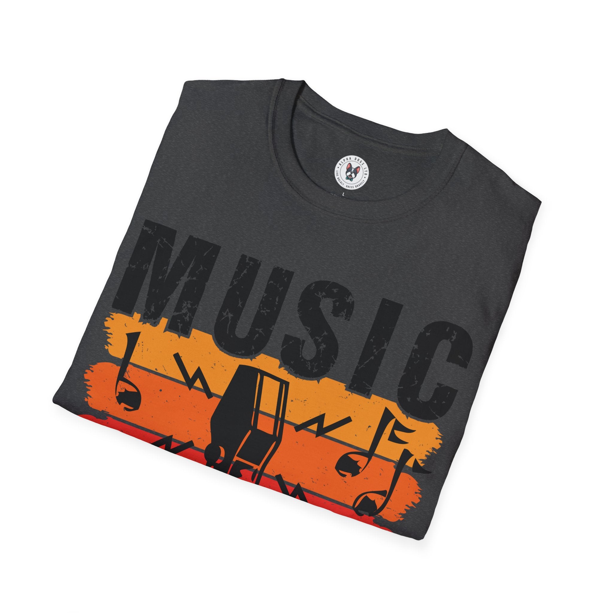 "Music Can Change The World" Unisex Soft style T-Shirt