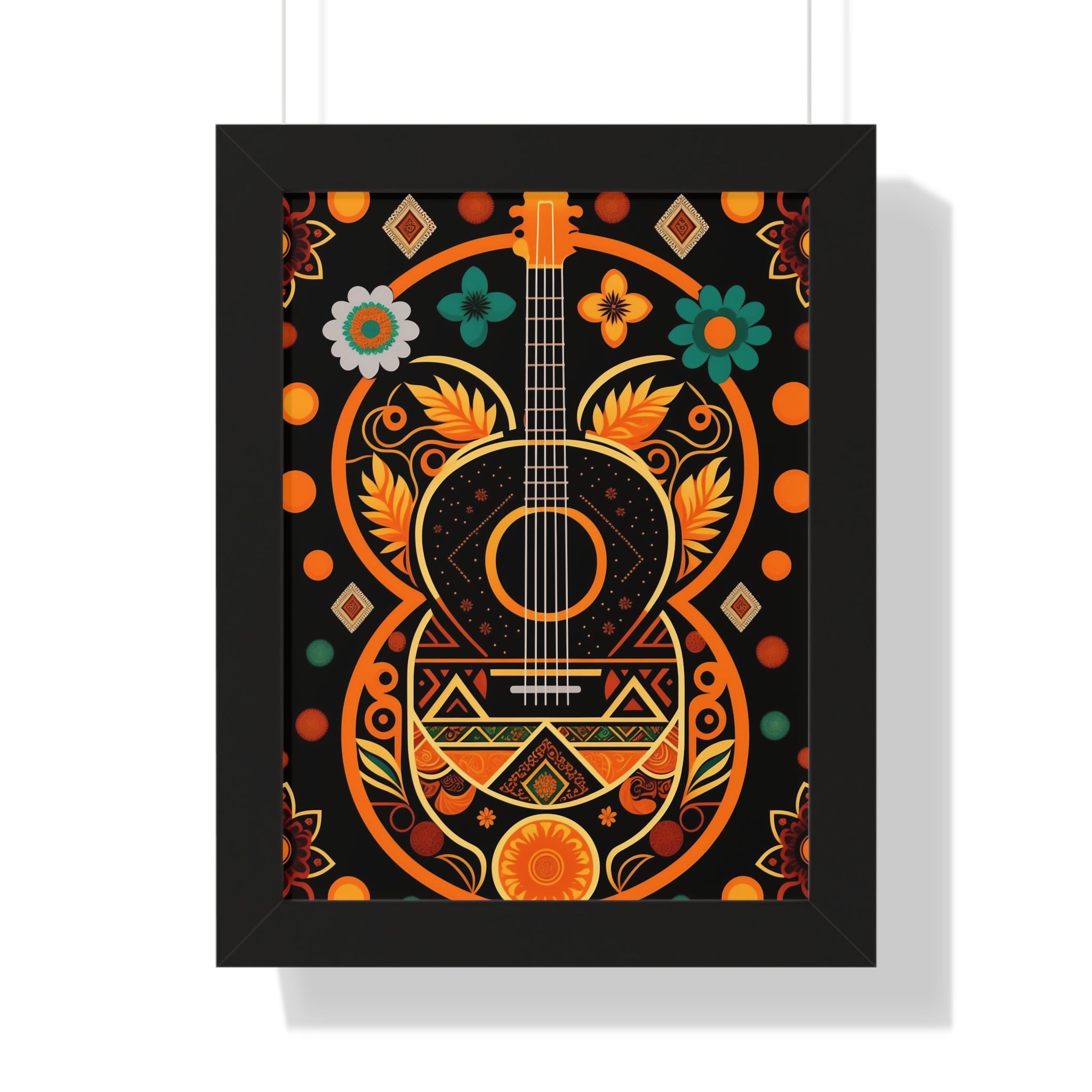 "BOHO" Framed Vertical Poster