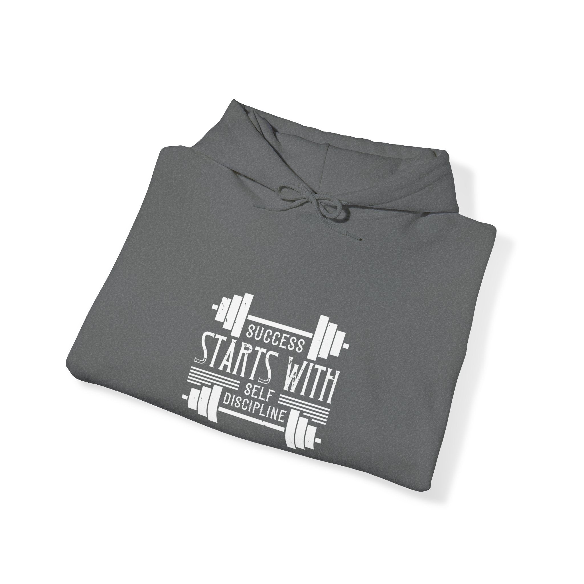 "Success Starts With Self Discipline" Unisex Heavy Blend™ Hooded Sweatshirt