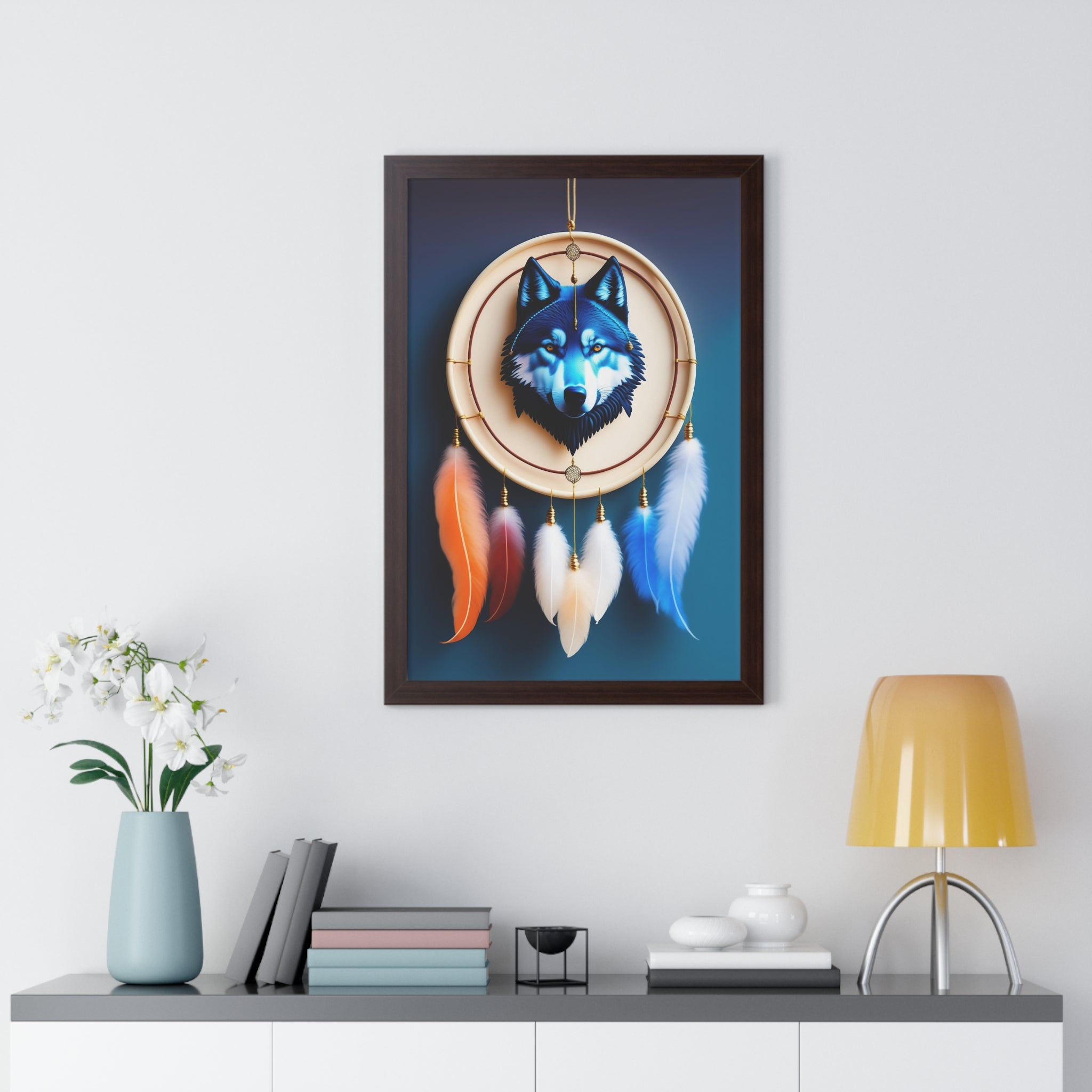 "BOHO" Framed Vertical Poster